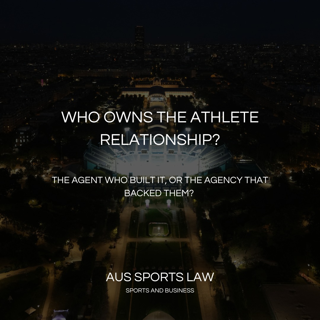 This week alone, we have worked with an agent looking to secure their clients, and an agency looking to protect them. Both have a point, and that's the problem.
Who should own the athlete relationship? The agent who built it, or the agency that backed them?
An agent spends years finding talent, building trust over late nights, getting the deal done when the athlete had no profile. That relationship follows the person, not the logo.
Then the agent moves on, and the answer gets clean: those aren't your clients. Legally, they belong to the agency.
The agency's position isn't unreasonable. They took the risk, wore the losses, built the infrastructure. But they often miss two things.
First, if the athlete only ever dealt with the agent, there may be no client to protect. Athletes sign with people, not logos. If the agency has no independent relationship with the athlete, the athlete will likely leave too.
Second, the agent isn't like a lawyer who can find a paying client the day after leaving a firm. Without clients, it is a complete rebuild. Years of trust and access, gone.
Competition restraints have historically protected agencies here, but that's shifting. When they soon go for non-high income earners, the contractual grip weakens considerably.
The deeper problem is structural. Most agencies run on one model: you work here, we own the clients. That works until the agent becomes valuable. Then it becomes a fight nobody wants.
The fix has to happen at the start, not the end. Shared economics on exit, trailing commissions, clear ownership from day one. Agencies also need their own relationship with the athlete directly.
Sort that out on the way out the door, and you are already in a losing position.
Solve it upfront. Keep your people and your clients. Or don't, and keep having the same conversation.