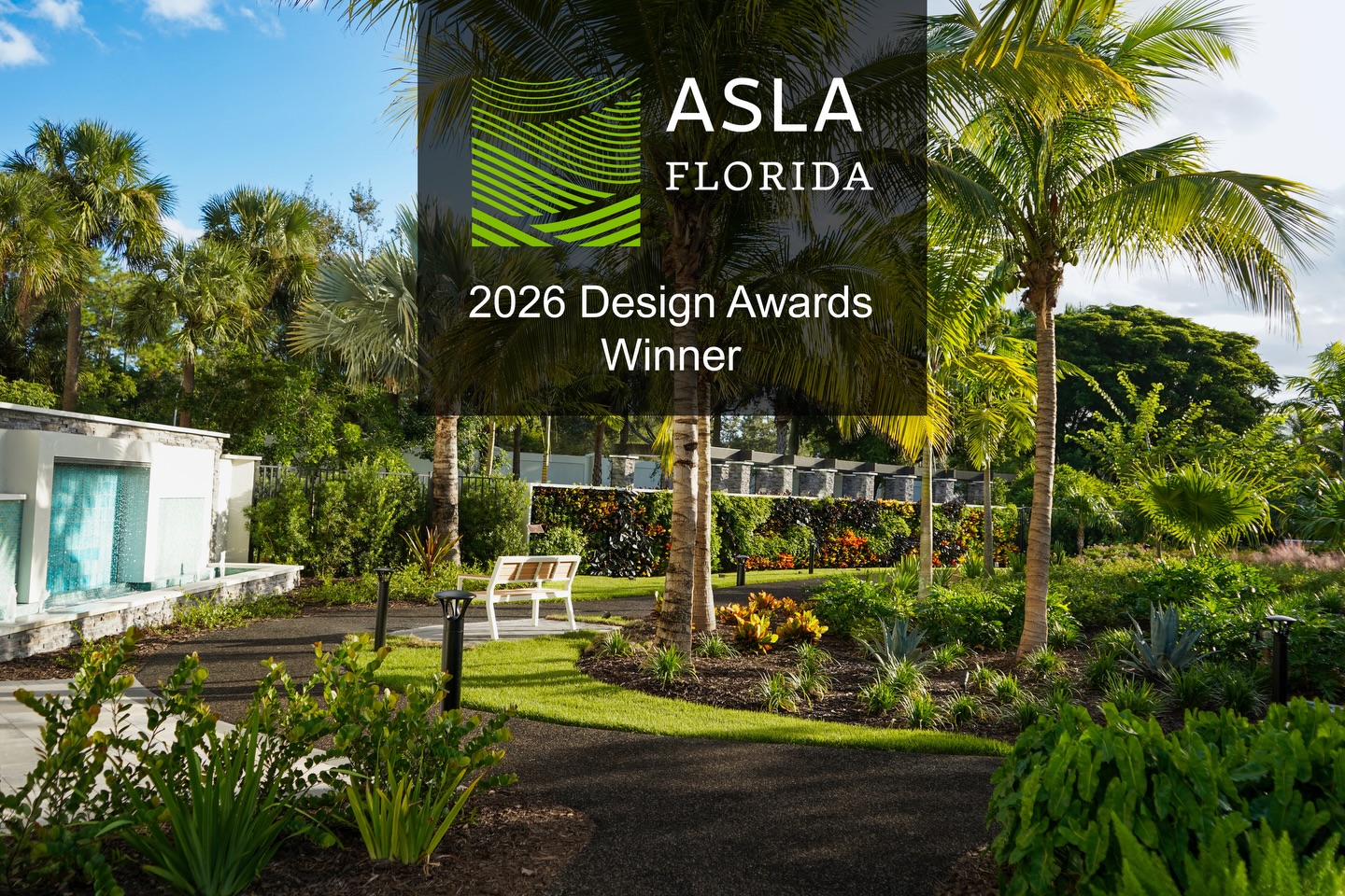Recognized by ASLA Florida with a 2026 Design Award, this project reflects a deeply intentional approach to landscape architecture rooted in experience, movement, and well-being.
At GardenView within Moorings Park Grande Lake, every garden space was designed as part of a larger narrative. Meandering pathways guide residents through a sequence of outdoor rooms, each offering a distinct mood from quiet reflection gardens to vibrant, sensory-rich plantings that evolve throughout the day.
Layered tropical landscapes, carefully framed views, and moments of pause were thoughtfully composed to encourage connection with nature and with one another. The design prioritizes not only beauty, but how the space is lived in supporting daily routines, emotional wellness, and a sense of belonging.
This recognition is a testament to the collaboration, vision, and craftsmanship behind creating environments that extend care beyond walls and into the landscape.
#LandscapeArchitecture #LuxuryOutdoorLiving #WellnessDesign #NaplesFL #ASLAFlorida