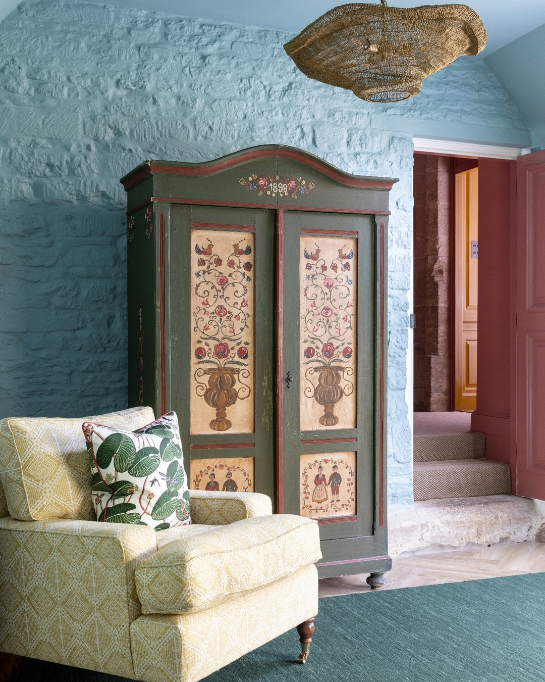 A corner of The Lilly bedroom.