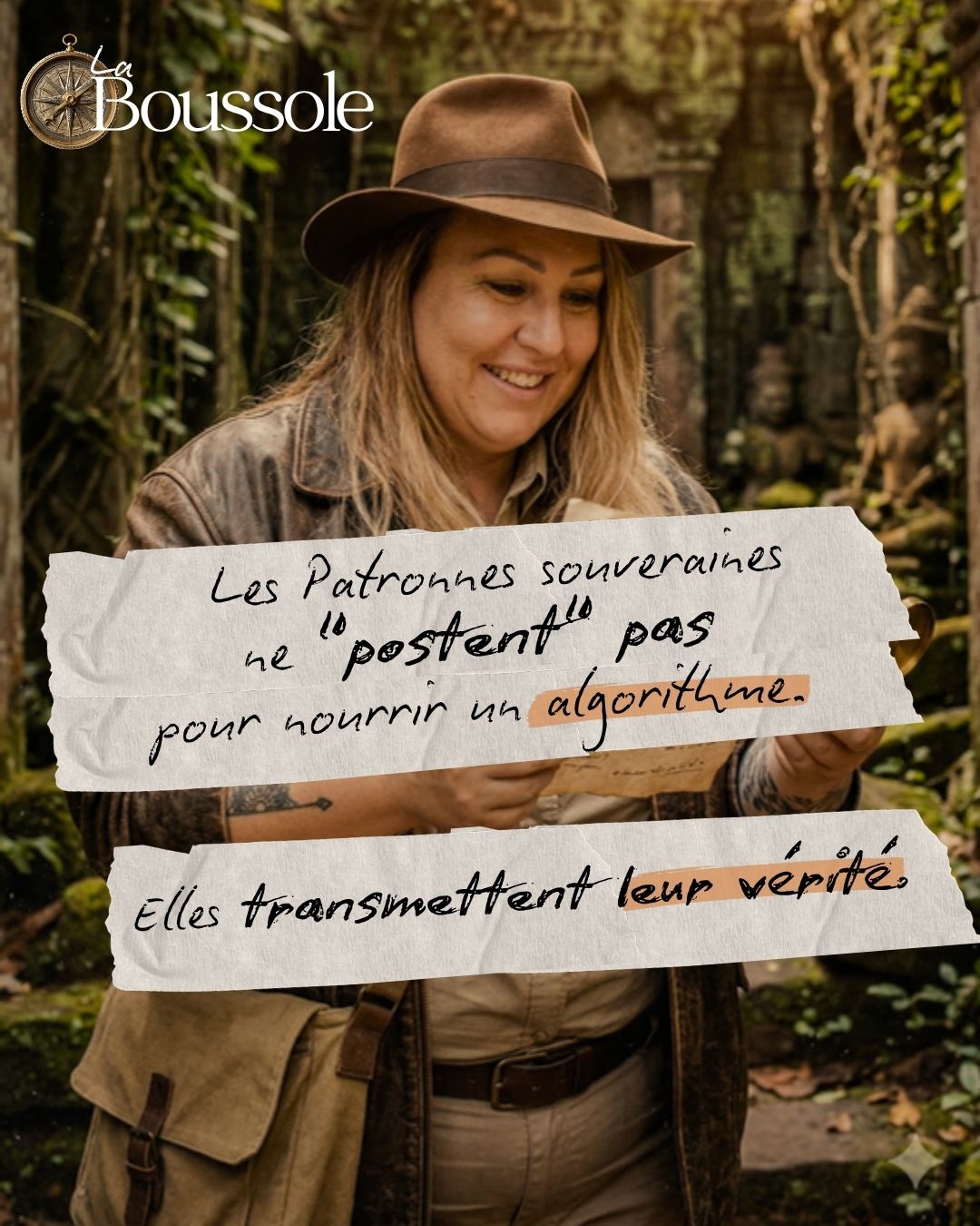 La pression de publier te donne littéralement la nausée. 🤢
Rien que d’y penser, ton estomac se noue.
Je te comprends viscéralement.
Pendant des années, j'ai forcé ma propre nature pour essayer de rentrer dans les cases du marketing classique qu'on m'a enseigné à l'université.
J'ai enfilé le costume de la bonne élève et j'ai appliqué scrupuleusement les méthodes de mes pairs.
J'ai lissé mon discours et tenté de faire taire mon cerveau en arborescence pour paraître irréprochable
Le résultat a été sans appel : je me suis complètement perdue, et j'ai tué ma propre lumière.
Aujourd'hui, avec 20 ans d'entrepreneuriat sur le terrain, je connais exactement le prix douloureux de cette sur-adaptation.
Tu ressens cette même fatigue aujourd'hui.
Tu possèdes une vision immense et un talent rare.
Tu as un empire à bâtir et un message puissant à transmettre.
La réalité brute : tu consumes ton énergie vitale à essayer de faire fonctionner un système digital totalement inadapté à ton hypersensibilité
Ton fonctionnement neuroatypique a besoin d'une architecture pensée sur-mesure
J'ai réuni mes deux décennies d'erreurs, de pivots et de succès pour créer ton outil d'exploration : LA BOUSSOLE 🧭
C'est ton Quartier Général interactif hébergé sur Notion
Cet espace structure ton génie en quatre fondations solides : ton Ancrage, ton Moteur, tes Murs Porteurs et ta Posture
Tu vas enfin savourer la joie de "te déposer", dans le respect absolu de ton énergie et de ta liberté
👉 Lien vers la Boussole en bio et dans le premier commentaire
💬 Identifie une Patronne qui a besoin de ça !
👇 Si tu me découvres :
Je suis Caroline Beck, Mentore d'affaires et Architecte Business. Avec 20 ans d'entrepreneuriat en communication et événementiel, j'accompagne aujourd’hui les dirigeantes atypiques et hypersensibles à transformer leur chaos créatif en véritable avantage concurrentiel. Je t'apporte la structure exacte pour bâtir une entreprise souveraine, rentable et profondément alignée avec ton âme
Ose être toi, bordel ! 🪓