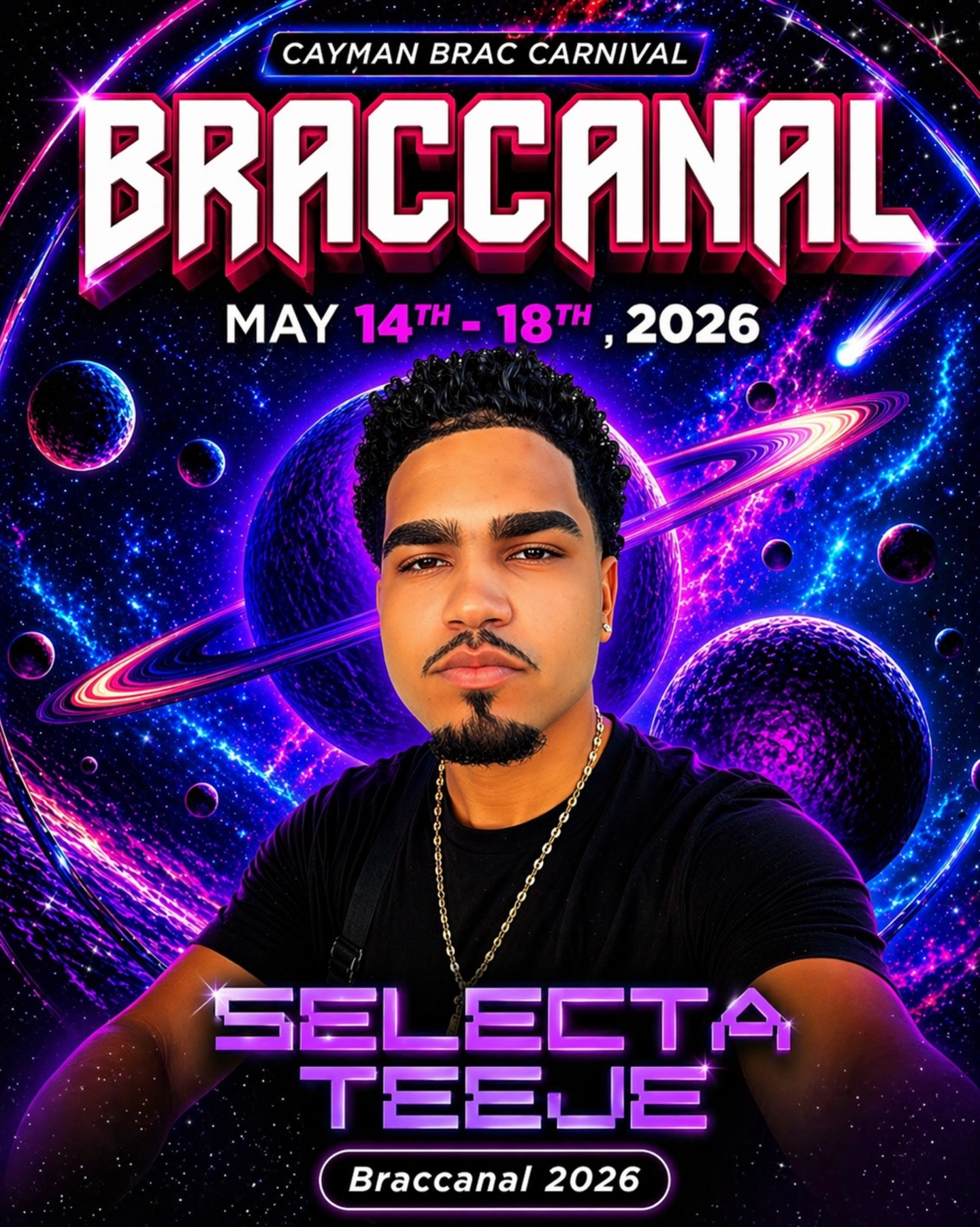 Feel the energy. Embrace the vibe. 🚀✨
Get ready for an intergalactic experience with @selectateeje bringing pure vibes and unforgettable moments 🎶💫
This isn’t just a party… it’s a whole movement 🌌