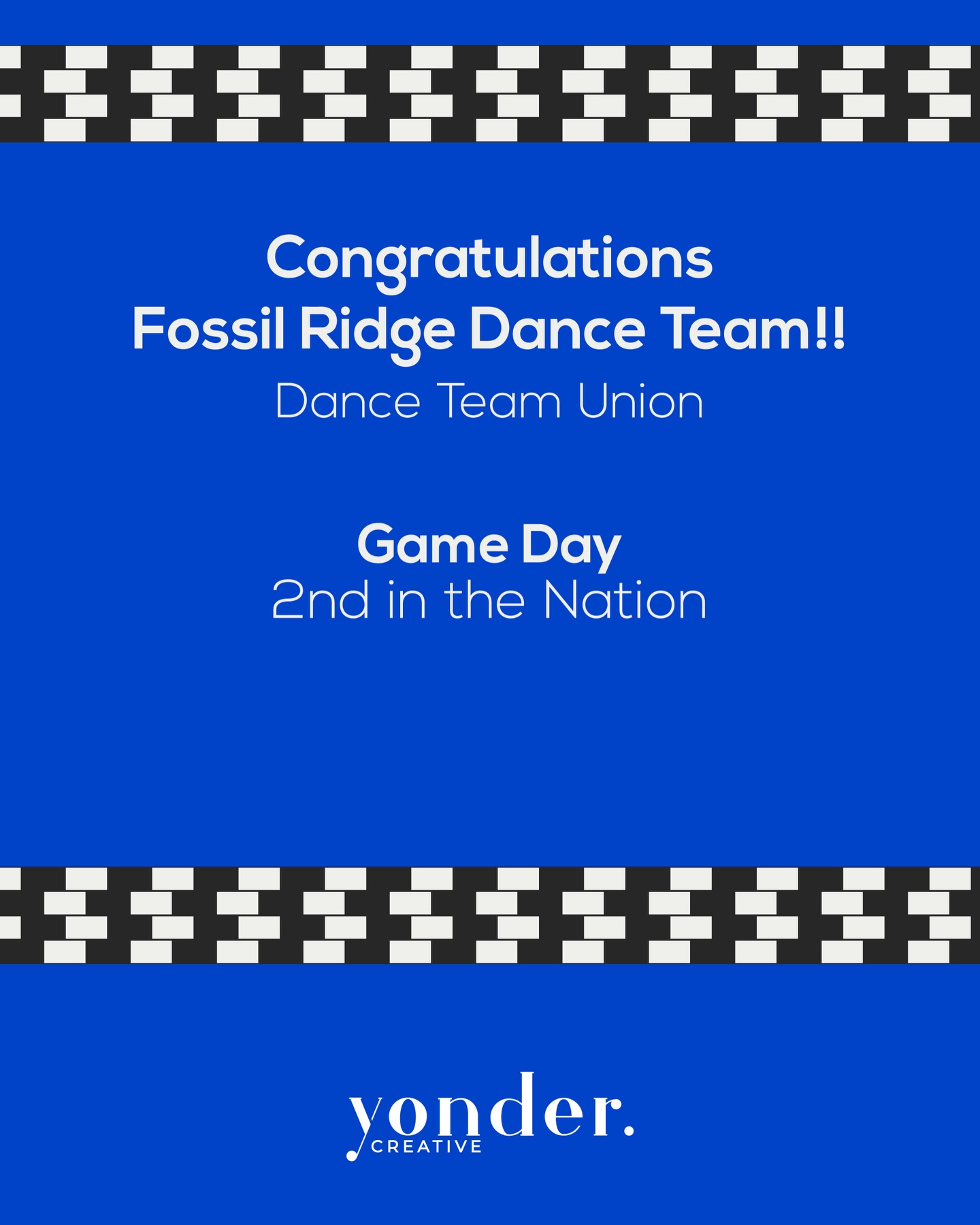 Congratulations to @fossilridgedance on an incredible season! So proud to have been part of your journey this year!!
#YonderCreative #DanceTeamUnion #GameDay #GameDayMix #DanceTeamMusic