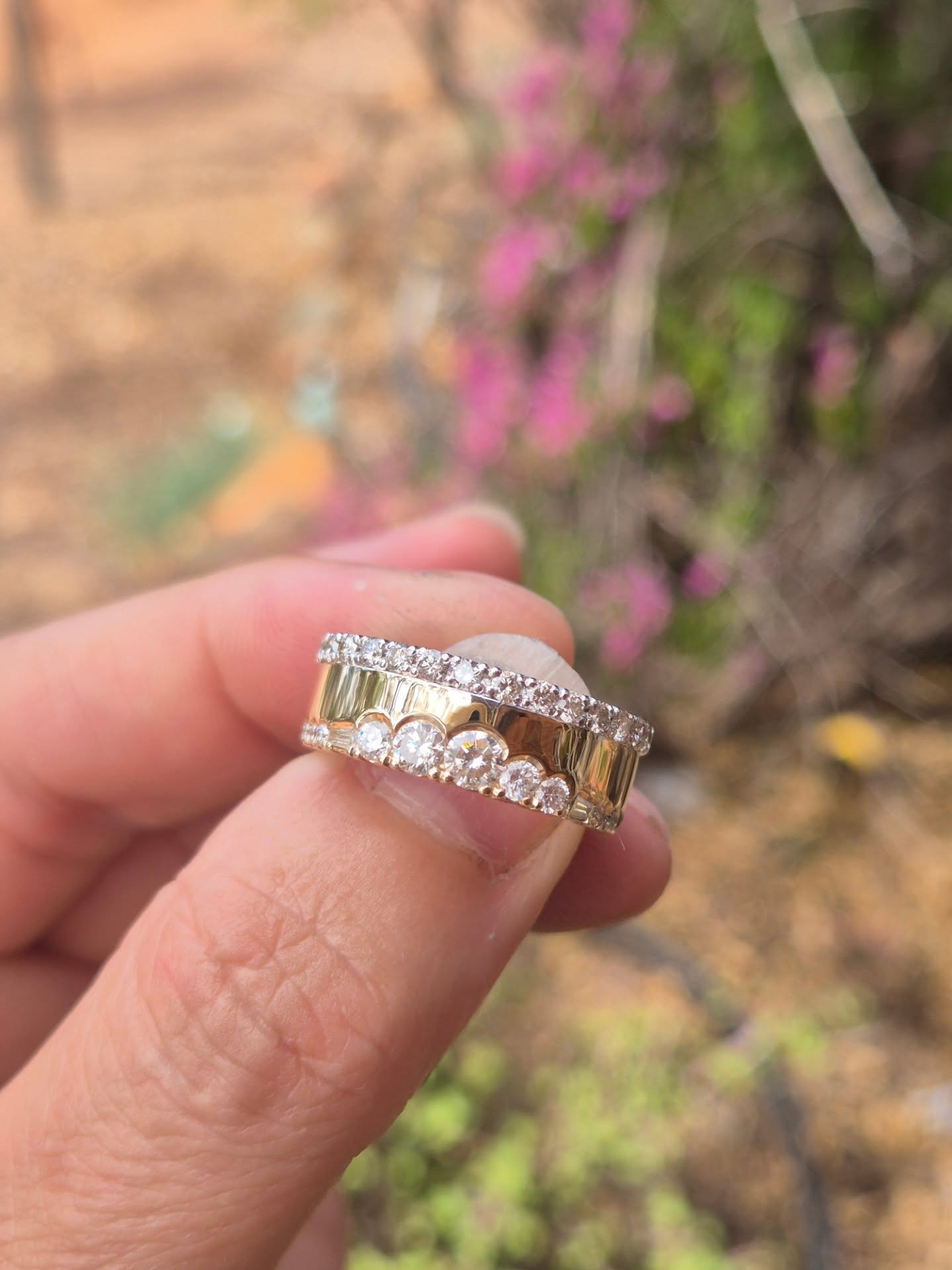 From a bunch of old jewellery my customers now has a statement piece she can wear every day. It holds diamonds from multiple generations so every time she looks at it she can be reminded of the people and treasured memories π©·
#jewellerydesigner #Australianjeweller #designedwithlove #sentimentaljewellery