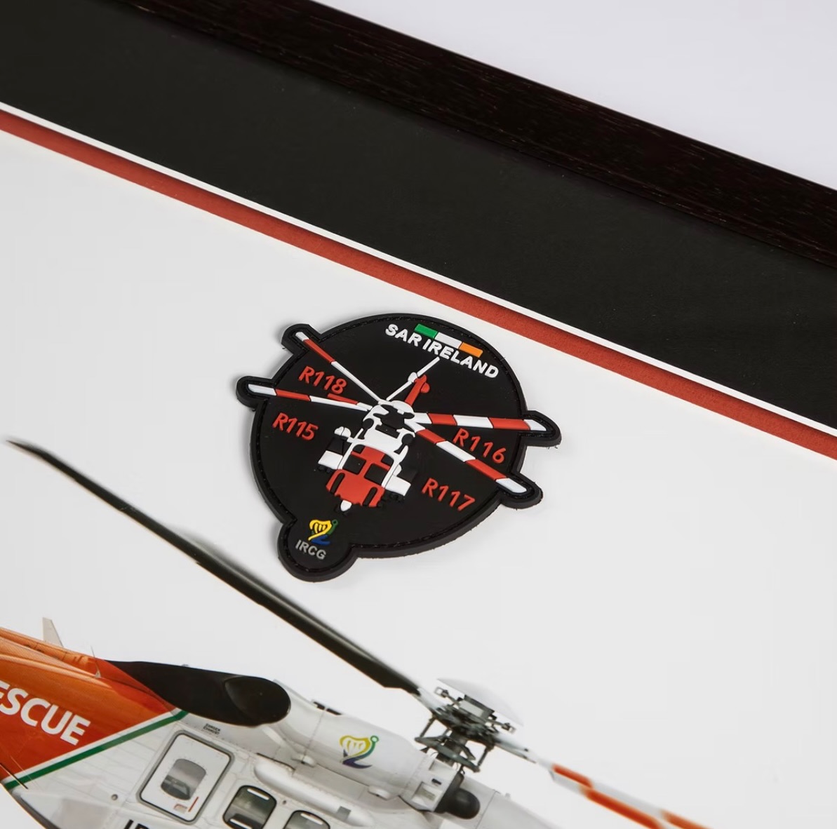 Proper commemorative framing.
A Sikorsky S92A Irish Coast Guard rescue helicopter print paired with an embroidered SAR Ireland squadron patch — both mounted together under one frame. We used a black box frame with a black mount and a thin red inner line to pick up the orange in the helicopter’s livery. Every choice deliberate. 🚁
📍 Norwich | Free parking | Open 7 days
☎️ 01603 622282
#norwichframingcentre #bespokeframing #memorabiliaframing #irishcoastguard #customframing