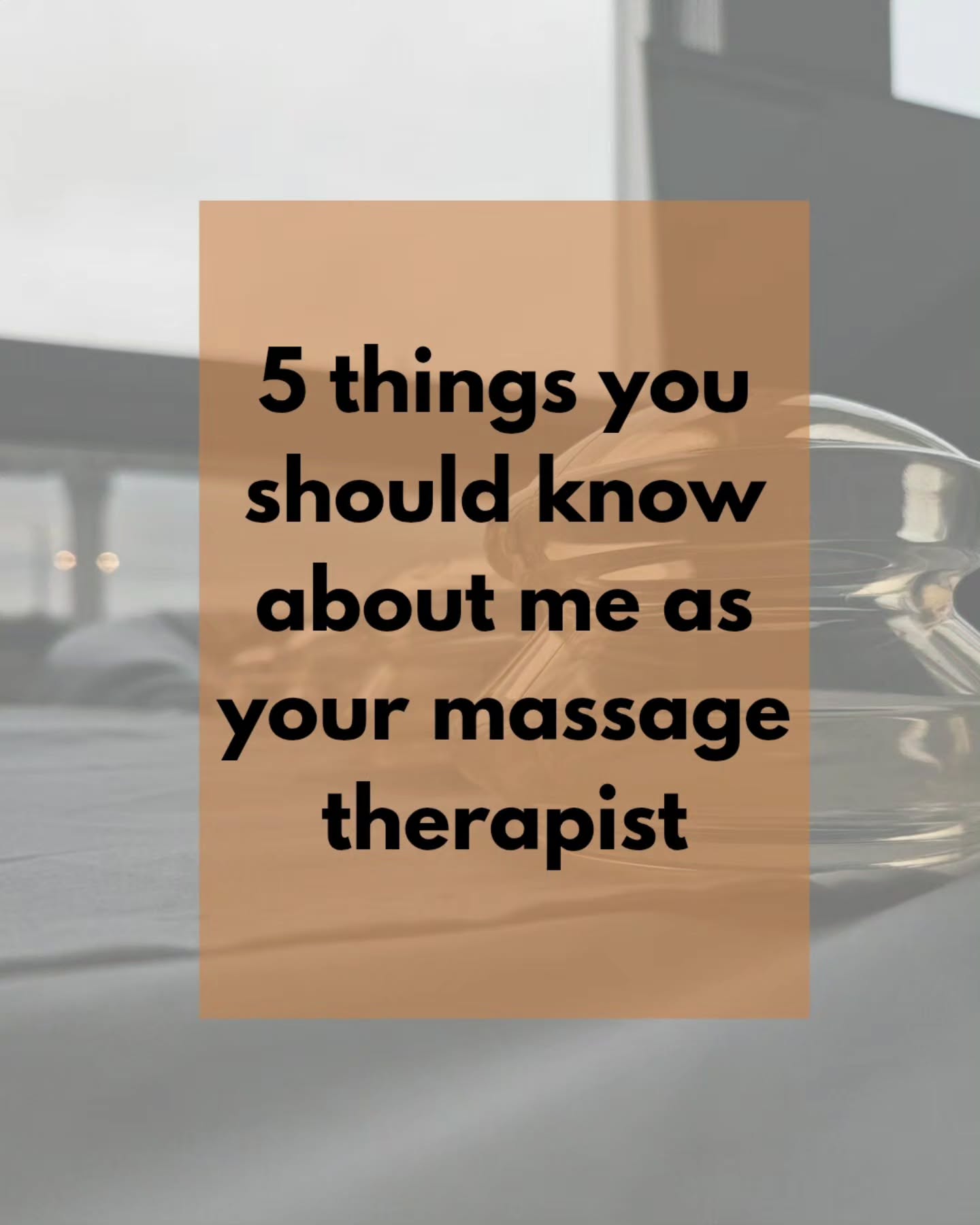 Before you book your next massage, here are a few things I want you to know.
Every session is tailored to your body, your goals, and what you actually need - whether that's deep tissue work, stress relief, or just time to reset.
As a mobile massage therapist in Calgary, I bring everything to you so you can fully relax before, during, and after your session. No driving, no waiting-just real results.
Peace Be With You Mobile Massage
"Relieving pain, restoring motion."
#yycmassage #calgarymassage #yycsmallbusiness #Calgary #yyc