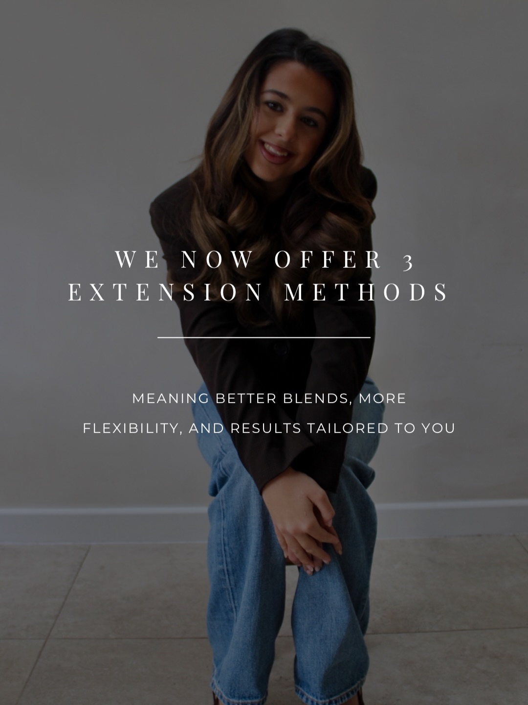 We’ve got you! ✨
New clients receive 10% off their first installation
-
Comment ‘NEW HAIR’ and I’ll send over prices + a personalised quote 🤍