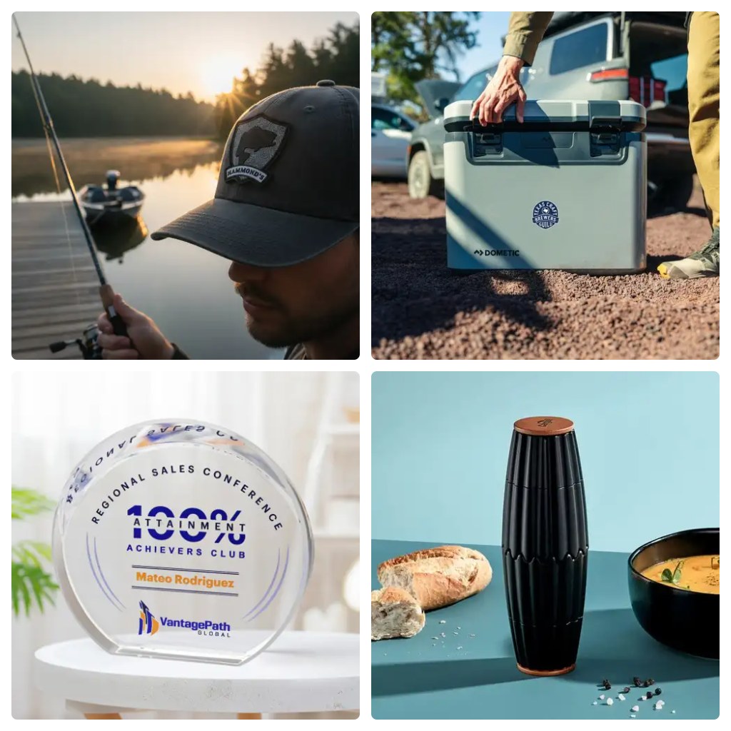 Inspire action with our memorable promotional gifts. Act today! #patches #coolers #awards #grinders