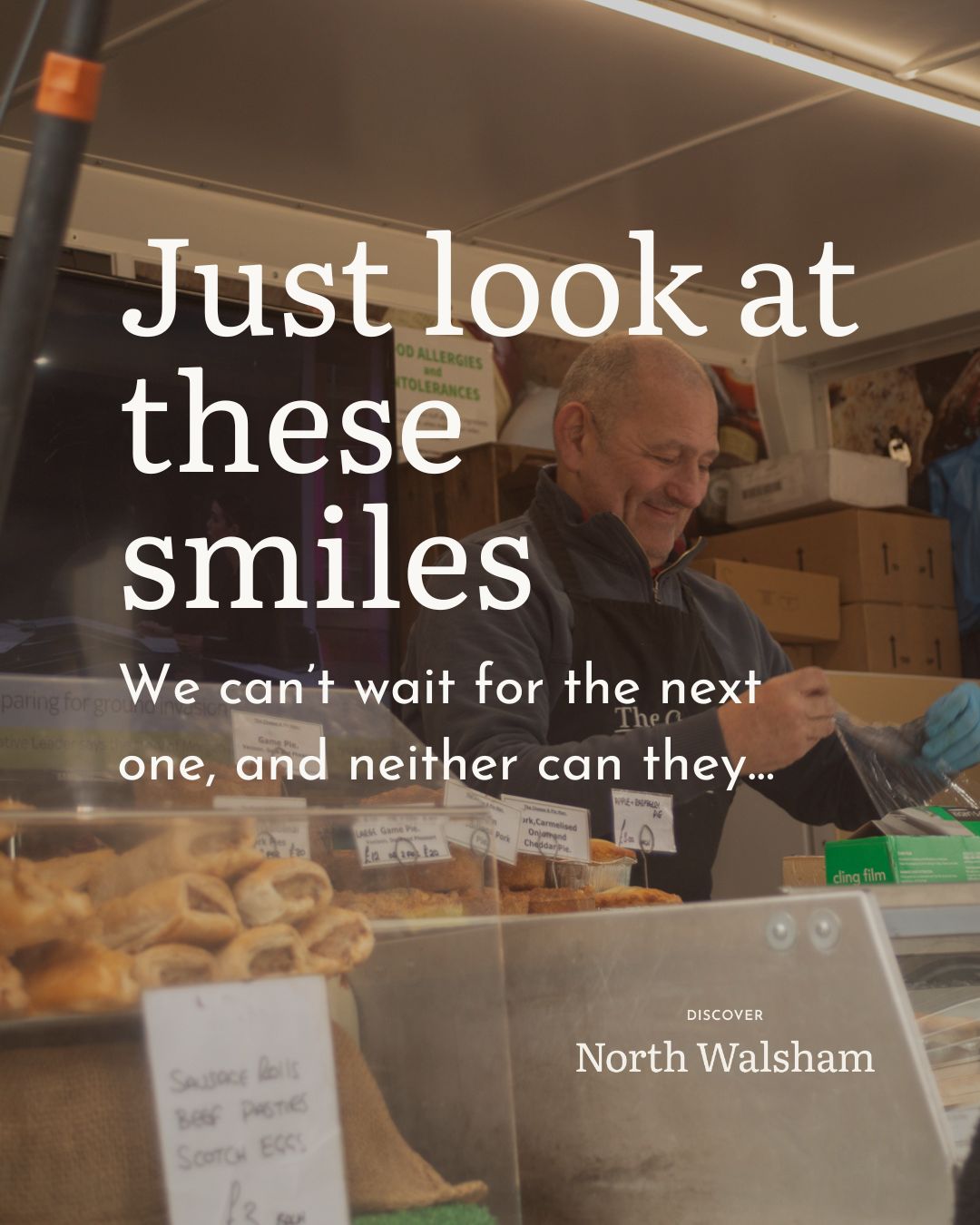 Still thinking about last time? Us too ✨
The atmosphere, the buzz, the brilliant mix of traders… and now we get to do it all again! Our returning traders are so excited to be back, and we’re welcoming some fantastic new faces to the line-up too.
It’s more than a market, it’s a proper Sunday out. Great food, unique finds, and plenty to explore around North Walsham while you’re here.
Trust us, this is one to have in the diary 💛
We’ll see you at the next one…
#NorthWalsham #Thingstodo #NorfolkMarkets #DiscoverNorthWalsham