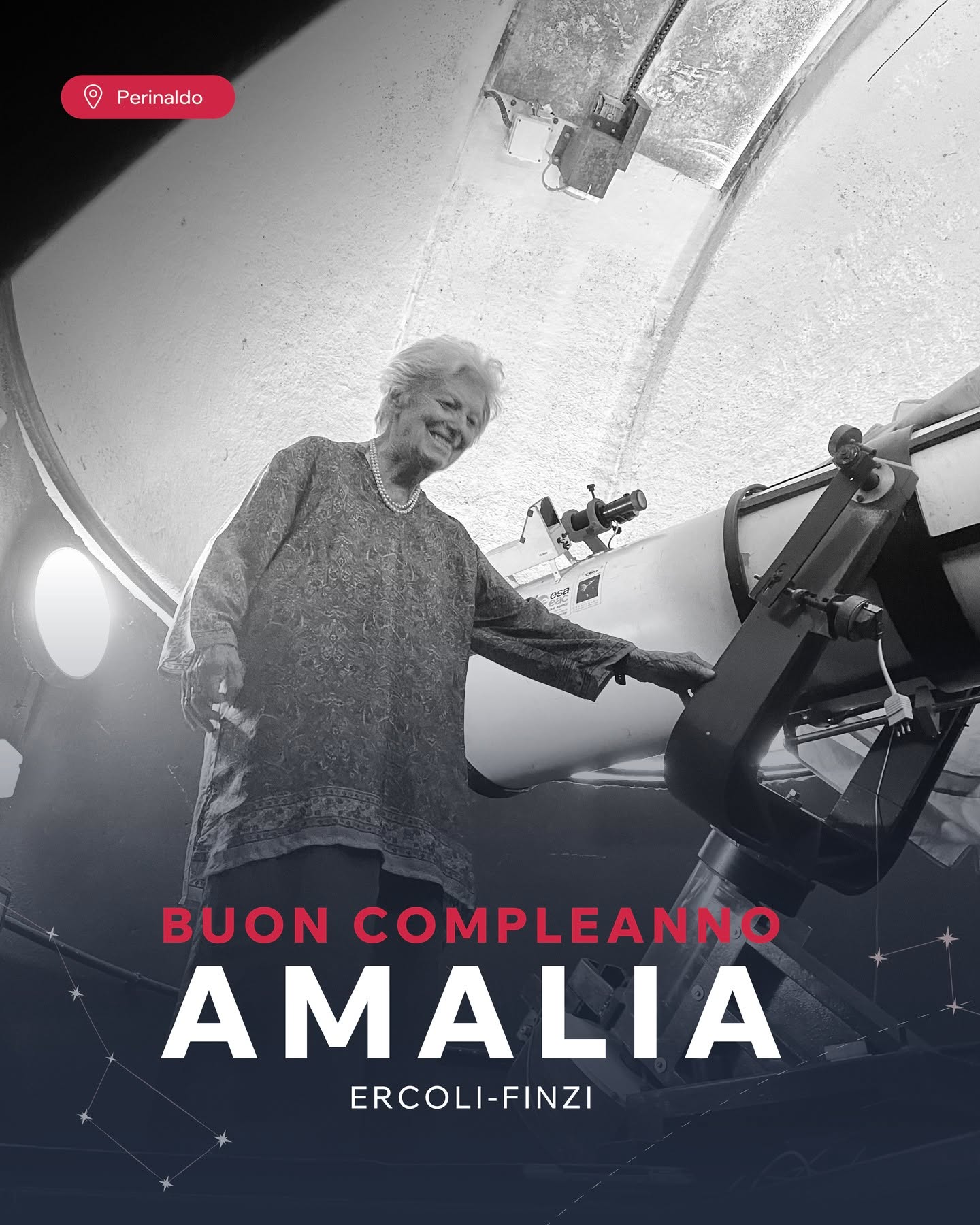 Buon compleanno Prof.ssa Amalia Ercoli Finzi ☄️
Ingegnere aerospaziale e figura pionieristica della ricerca spaziale italiana, è conosciuta come la “Signora delle Comete” per il suo ruolo nelle missioni verso questi affascinanti corpi celesti.
Dallo staff di Orbita e dall’Osservatorio Cassini, i nostri più sinceri auguri.
✨ Con emozione ricordiamo la sua visita a Perinaldo, in occasione dei 400 anni dalla nascita di Giovanni Domenico Cassini: un momento di grande valore umano e scientifico.
Un esempio, una guida, un’ispirazione per tutti noi.
#amaliaercolifinzi #ingegneriaspaziale #spaziale #astronomia #stemitalia #donnenellascienza #spaceengineering