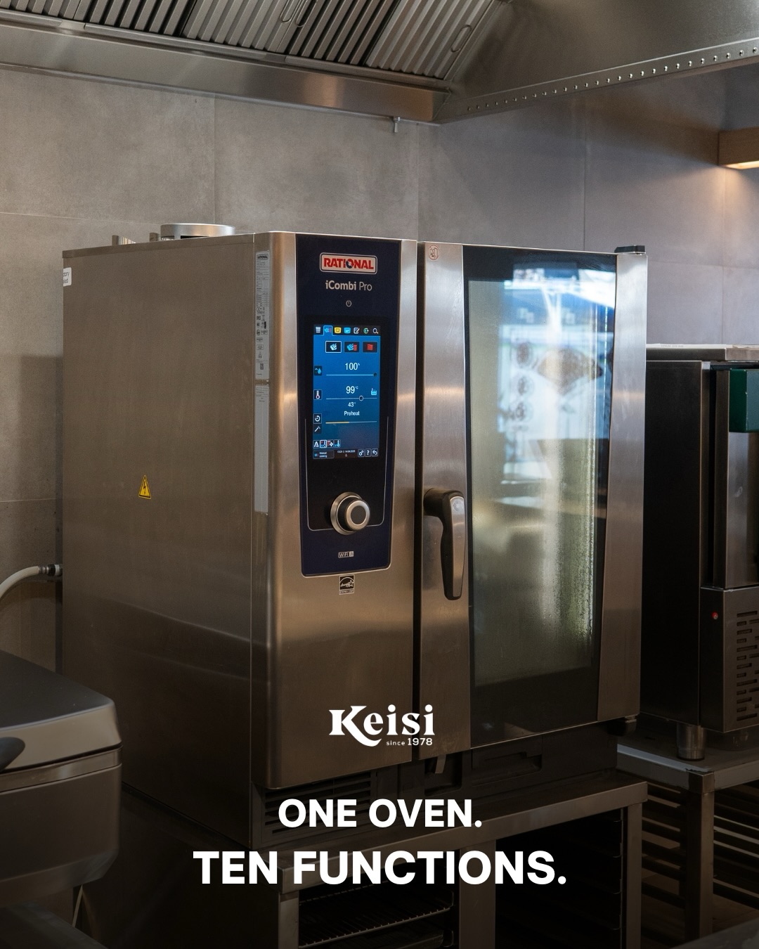 One machine can change how your kitchen operates.
The Rational iCombi Pro combines heat, steam, and airflow with intelligent cooking control to deliver consistent results across every service.
No guesswork. No inconsistency.
Just precision built into your system.
This is how modern professional kitchens scale.
#Keisi #Rational #CombiOven #KitchenSystem #ProfessionalKitchen