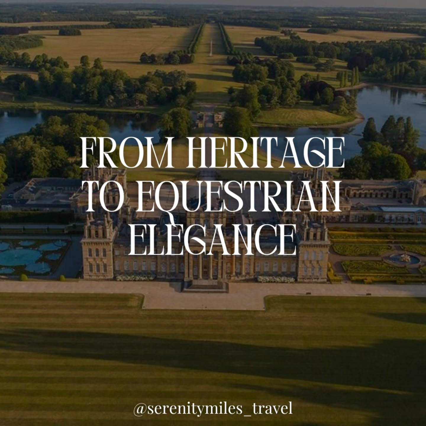 Day 6 at the English countryside begins with a leisurely breakfast at @estellemanor setting a calm and refined tone for the day ahead, followed by a Falconry experience – an immersive encounter with birds of prey in the estate’s natural surroundings
⠀
After lunch, a 15-minute drive leads to the magnificent @blenheimpalace where a site visit unveils one of Britain’s most iconic heritage estates
⠀
From there, the journey proceeds with a scenic transfer to Berkshire, arriving at @coworthpark a refined country house set within rolling parkland
⠀
In the afternoon, time is split between indulgent spa treatments and an equestrian experience, reflecting Coworth Park’s signature blend of wellness and heritage
⠀
The day ends with a drinks reception, followed by an elegant dinner in one of Coworth Park’s distinguished restaurants
⠀
➡️ Get in touch with our Luxury Travel Specialists on +44 746 786 23 53 | reservations@serenitymiles.com