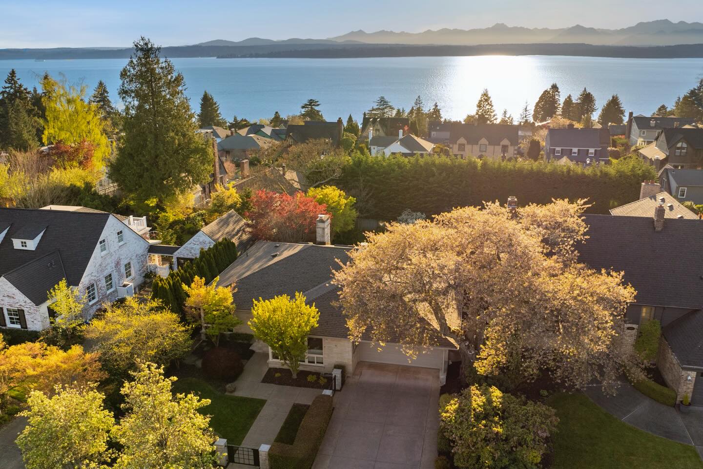 JUST LISTED | MAGNOLIA
4 bed | 2.5 bath | 3600 SF | $2.385M
This isn’t your typical mid-century home—it’s a fully reimagined oasis that blends timeless architecture with refined northwest design. Set on a private 8,609 sq ft lot, it offers rare level-entry living elevated by exceptional craftsmanship, including rich cherry hardwoods, heated floors, and custom millwork. Floor-to-ceiling wood-framed windows frame lush views of mature maples, magnolias, hydrangeas, and curated landscaping. Outdoors, vibrant gardens, raised beds, irrigation, lighting, and an outdoor BBQ kitchen complete the setting. At its heart, an updated chef’s kitchen, featuring a spacious island, dual sinks, wet bar, gas fireplace, quartz countertops, & new appliances. It flows seamlessly into both indoor & outdoor dining areas, making this the perfect space for year-round entertaining. Generously sized bedrooms and well-appointed baths—including a spa-inspired primary suite with French doors opening to your own private deck. Enjoy the ease of built-in office space designed for modern living. A versatile great room provides space for media, games, or gatherings. An oversized, tastefully updated laundry room with separate storage space, perfect for those seasonal decorations, or perhaps your very own wine cellar. Extensive upgrades—including plumbing, electrical, roof, furnace, tankless water heater, and double-pane windows—ensure peace of mind. Just moments from Magnolia Boulevard’s iconic views, Magnolia Village & Discovery Park.
MLS #2506902