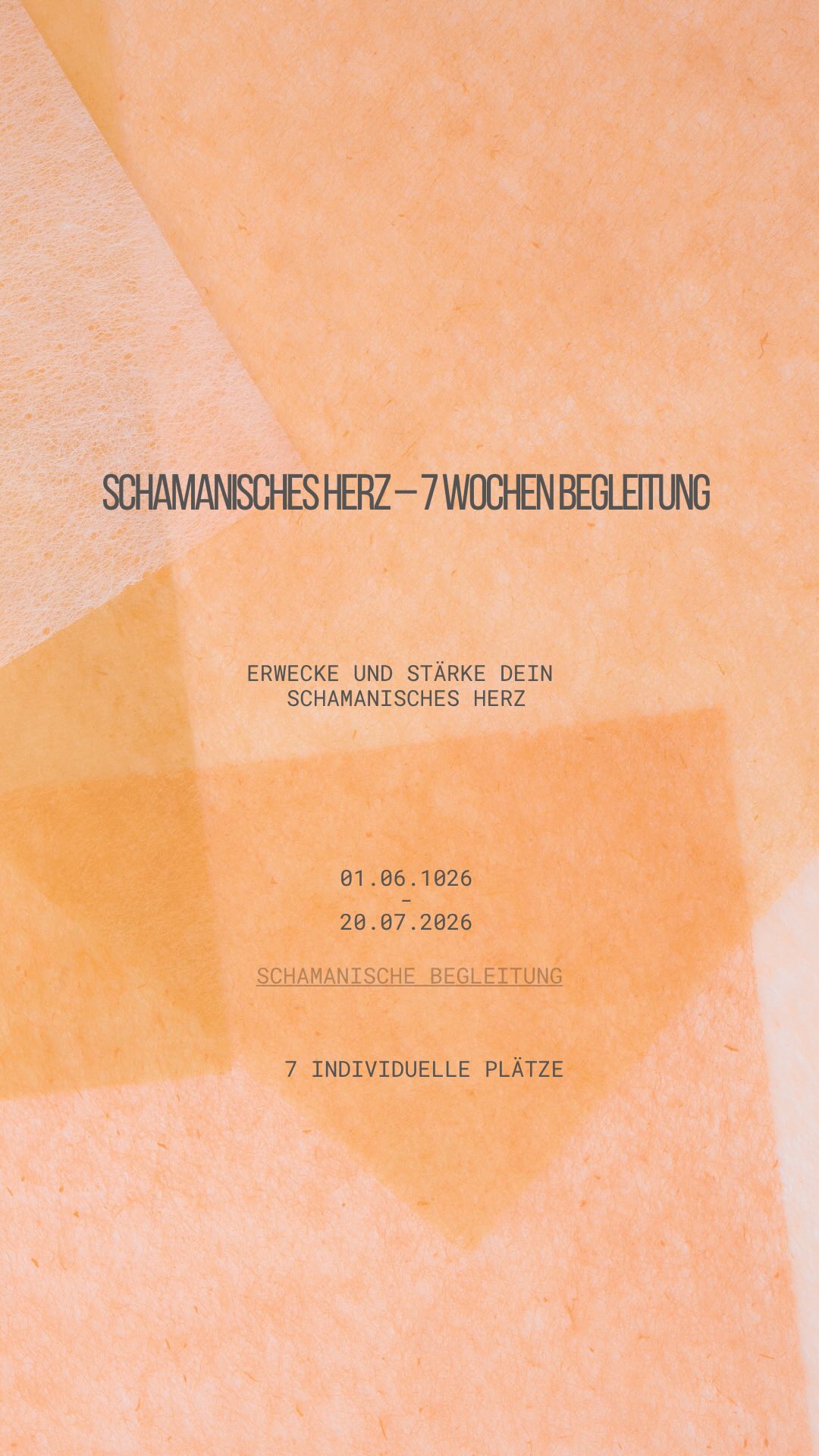 Schamanisches Herz – 7 Wochen Begleitung
ERWECKE UND STÄRKE DEIN SCHAMANISCHES HERZ
PERSÖNLICHE AUSBILDUNG
KUYAY
Nächste Runde beginnt:
01.06. - 20.07. 2026
7 individuelle Plätze
HEILUNG FÜHLT SICH NOCH WEIT WEG AN?
Du hast viel gemacht
Und trotzdem bist du nicht wirklich angekommen
DU HAST SCHON VIEL VERSTANDEN
dennoch zweifelst du an dir
sind deine Probleme immer noch da
suchst du immer noch nur bei dir nach der Lösung
hast du das Gefühl du brauchst noch mehr Wissen
DU GLAUBST
Du bist der Fehler
Und du brauchst nur noch mehr Selbstoptimierung
Ich kenn das. Es geht um tiefe Veränderung.
WARUM ICH HELFEN KANN?
WEIL ES NICHT UM WEITERE TECHNIKEN GEHT
ES GEHT AUCH NICHT UM MAGIE ODER ZAUBEREI
ES GEHT AUCH NICHT UM ANZIEHUNG
ES GEHT DARUM IRRLEHREN ZU BELEUCHTEN UND DAS HERZ AUSZURICHTEN
SCHAMANE HEISST “DER DER WEISS”.
VON WEM BEKOMMST DU DEIN WISSEN?
Nach der Begleitung:
✔️ vertraust du stärker auf Gott
✔️ erkennst du, was wirklich zu dir gehört
✔️ lernst du dein schamanisches Herz zu stärken
✔️ wirst du stabiler in deinen Entscheidungen
✔️ triffst du bewusst eine Wahl für deine Seelenmission
✔️ verlierst du dich nicht mehr in anderen Energien
✔️ verstehst du wie du deine Blockaden loslassen kannst
Kuyay ist nicht für dich, wenn:
• du nur eine weitere Methode der Selbstoptimierung lernen willst
Kuyay ist für dich, wenn du bereit bist, dein Herz der Anbetung zu erwecken und zu stärken.
7 Wochen für deine Transformation, denn du brauchst keine neue Methode, sondern Befreiung und Ausrichtung.
Infos: https://www.nikanunnari.com/begleitung-kuyay
#persönlich #ausbildung #ausrichtung #veränderung #befreiung