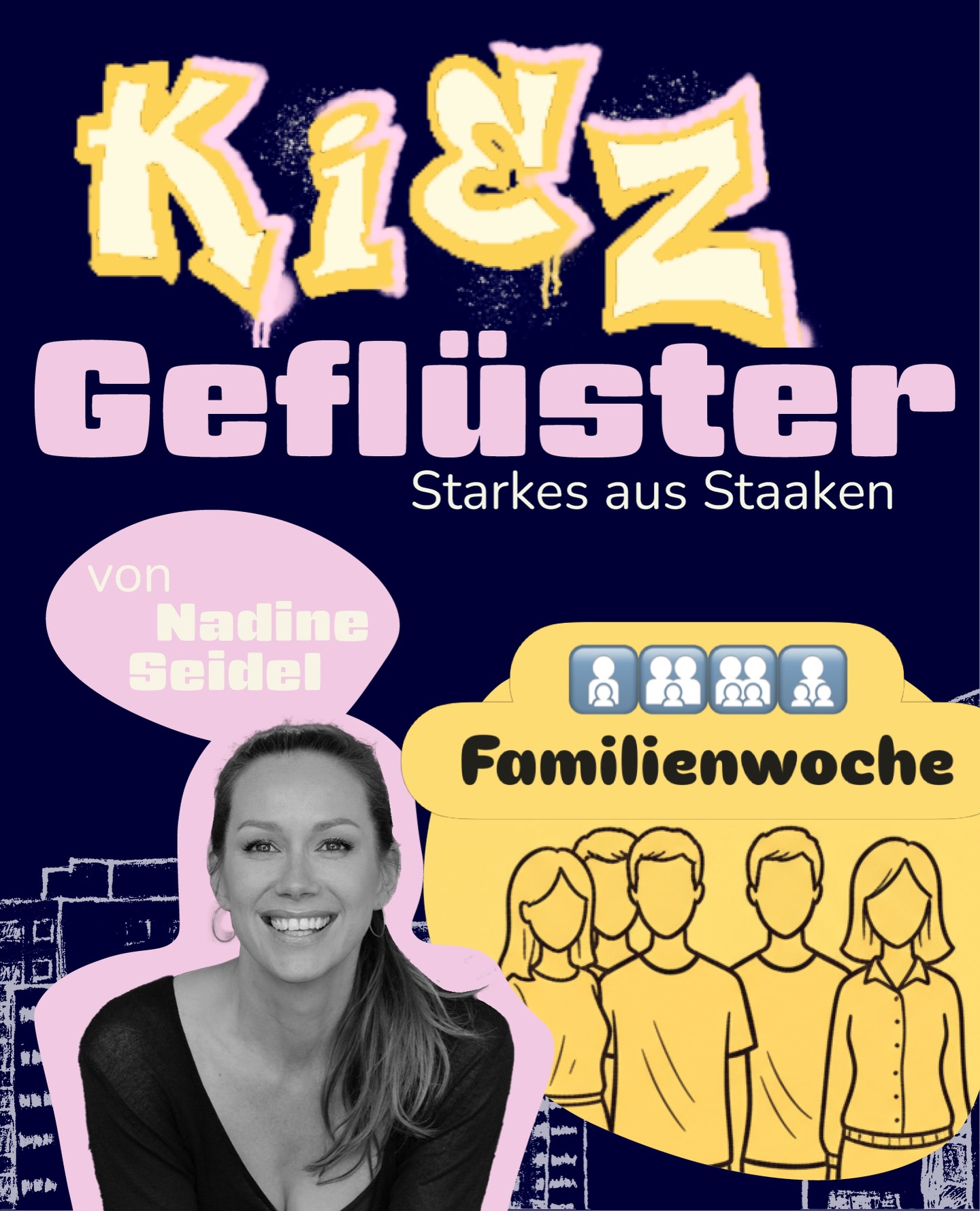 👨👩👧 Wer hat hier eigentlich den Überblick?
Und warum hat ihn niemand so richtig?
Familie ist ein bisschen wie ein kleines Unternehmen –
nur ohne klare Zuständigkeiten,
dafür mit vielen Emotionen.
In unserer Familienwoche im Café Pi8 schauen wir genau dahin,
wo Alltag passiert –
zwischen Organisation, Beziehung und Chaos.
👥 Dienstag – Familie als System
Bindung & Sicherheit:
Wie wir zusammenhalten – auch wenn’s schwierig wird.
📅 Mittwoch – Familienmanagement
Alles unter einen Hut kriegen?
Zwischen Terminen, Schule, Arbeit und Familienleben.
🍝 Donnerstag – Was Familie stärkt
Konflikte fair lösen, Grenzen setzen
und trotzdem Nähe bewahren –
auch am Esstisch zwischen „Ich mag das nicht“ und „Kann ich noch mehr?“ 😄
Denn Ernährung ist mehr als Essen – sie verbindet.
👉 Drei Tage. Drei Blickwinkel. Ein Thema.
📍 Workshopreihe im P8
🗓 3.Woche im Monat
📅 Dienstag bis Donnerstag
⏰ 10:15 – 12:00 Uhr
✉️ Anmeldung über Website, Mail, Telefon
oder persönlich vor Ort
🎧 In unserer Podcastfolge erfahrt ihr,
worum es in der Familienwoche geht.
✨ Kiezgeflüster – Starkes aus Staaken.