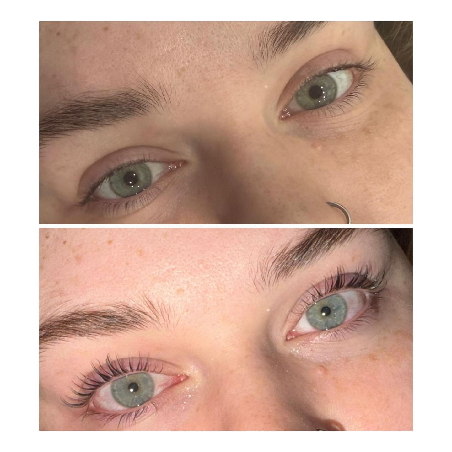 Soft lift, deep tint, and effortlessly defined lashes ✨
This is a Korean lash lift & tint by Senior Beautician Jemma — designed to enhance your natural lashes without damage or harsh processing.
Unlike a traditional lash lift, the Korean technique focuses on:
• gentler formulas that help maintain lash health
• a more natural, wispy lift (no over-curled look)
• longer-lasting results with less brittleness
• added nourishment for stronger, shinier lashes
The result? Brighter eyes, lifted definition, and that “woke up like this” glow 💫
Book your appointment and let your natural lashes do the talking.
