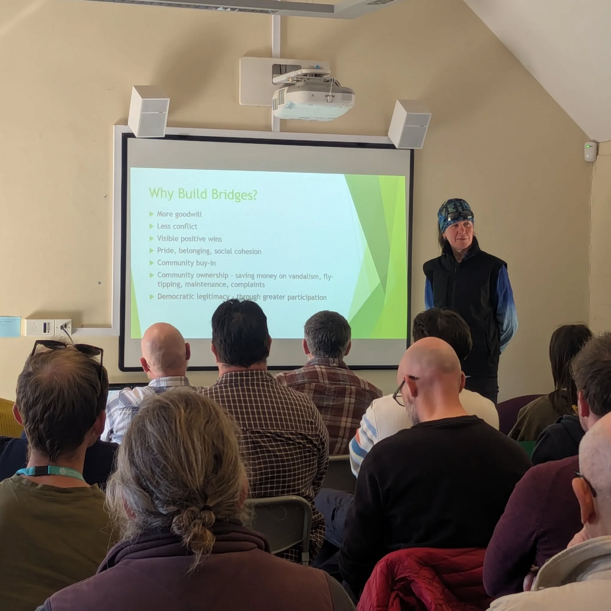 Rob has delivered a presentation this afternoon to @municipaltreeofficers at their Annual General Meeting, where he discussed the development of Fruit & Nut Village and our connections to local authority and partner organisations. There was also a delicious lunch!
