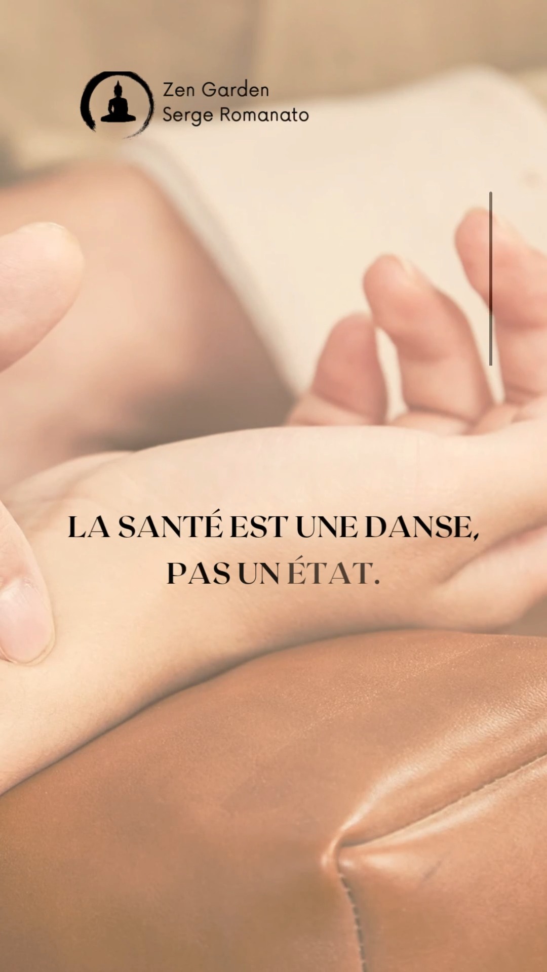 La santé est une danse, pas un état.