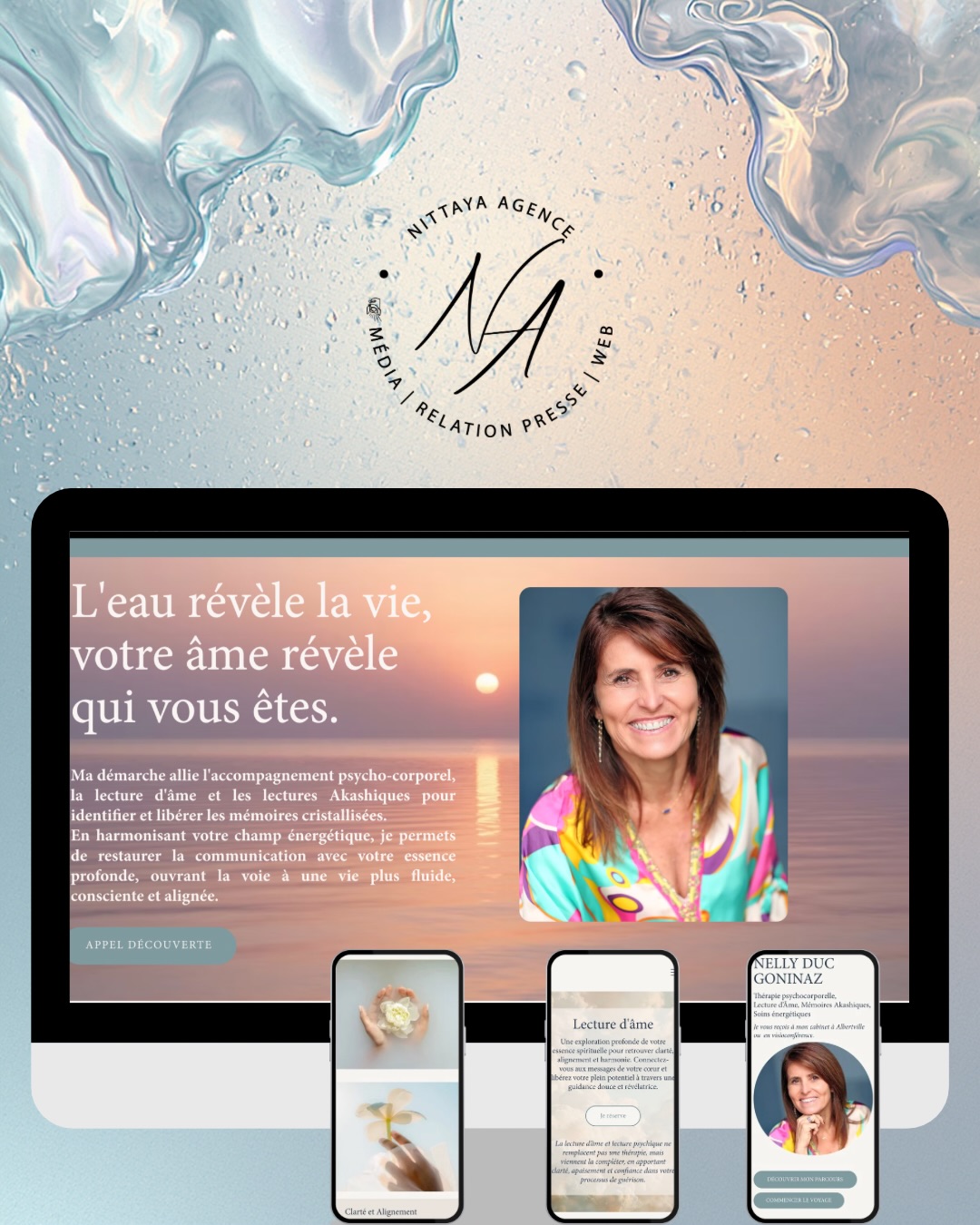 Merci @nelly_psycho_corporelle_ pour ta confiance… et surtout pour cette évolution pleinement assumée ! Merci également à celle qui nous a mis en relation elle se reconnaîtra 🙏🏻
Parce qu’à un moment, il faut arrêter de bricoler son site web et penser que tout le monde peut devenir webmaster en 2/3 mouvements 😅
Il est temps de commencer à s’appuyer sur un vrai outil de travail comme Nelly.
Ce que vous voyez ici, c’est la vitrine.
Mais en coulisses, on a fait bien plus qu’un relooking : on a clarifié le positionnement,
structuré les offres et professionnalisé l’ensemble.
Aujourd’hui, le site de Nelly, c’est :
– Un site Wix fluide et lisible sur tout appareils,
– La réservation en ligne (simple, rapide, sans friction),
– Le paiement en ligne intégré,
– Des automations liées aux prises de rendez-vous,
– Un appel découverte via Calendly,
– Un formulaire sur-mesure (adieu les demandes approximatives…),
– Une newsletter prête à créer un lien durable.
Côté image :
📸Un shooting signé @crisnoe_photographer
Et ça change tout.
👇 Découvrir le site de Nelly
www.nellyduc-psycho-corporelle.fr/
Nittaya, un point c’est tout.