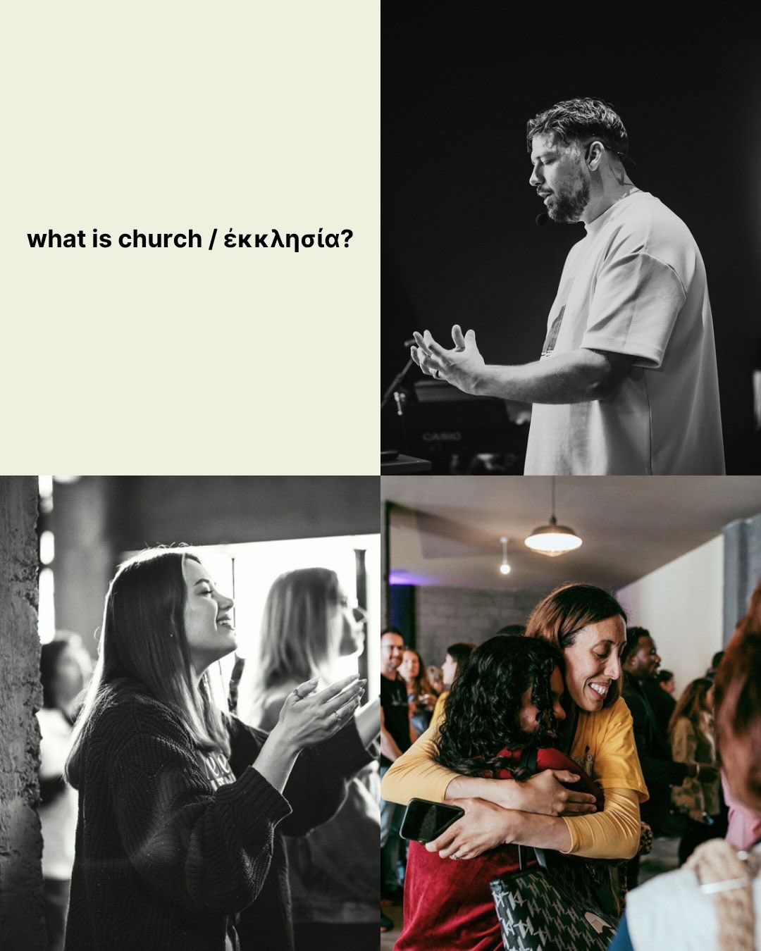 Church isn’t a building, an institution or even a duty.
The “ἐκκλησία” is a gathering, a people that have been called out to make a difference.
A people together from every tribe, tongue and nation. A global family with different expressions to belong in.
Whoever you are, wherever you come from, YOU are welcome 🤍
#churchincyprus #churchinlimassol #cypruschurches #