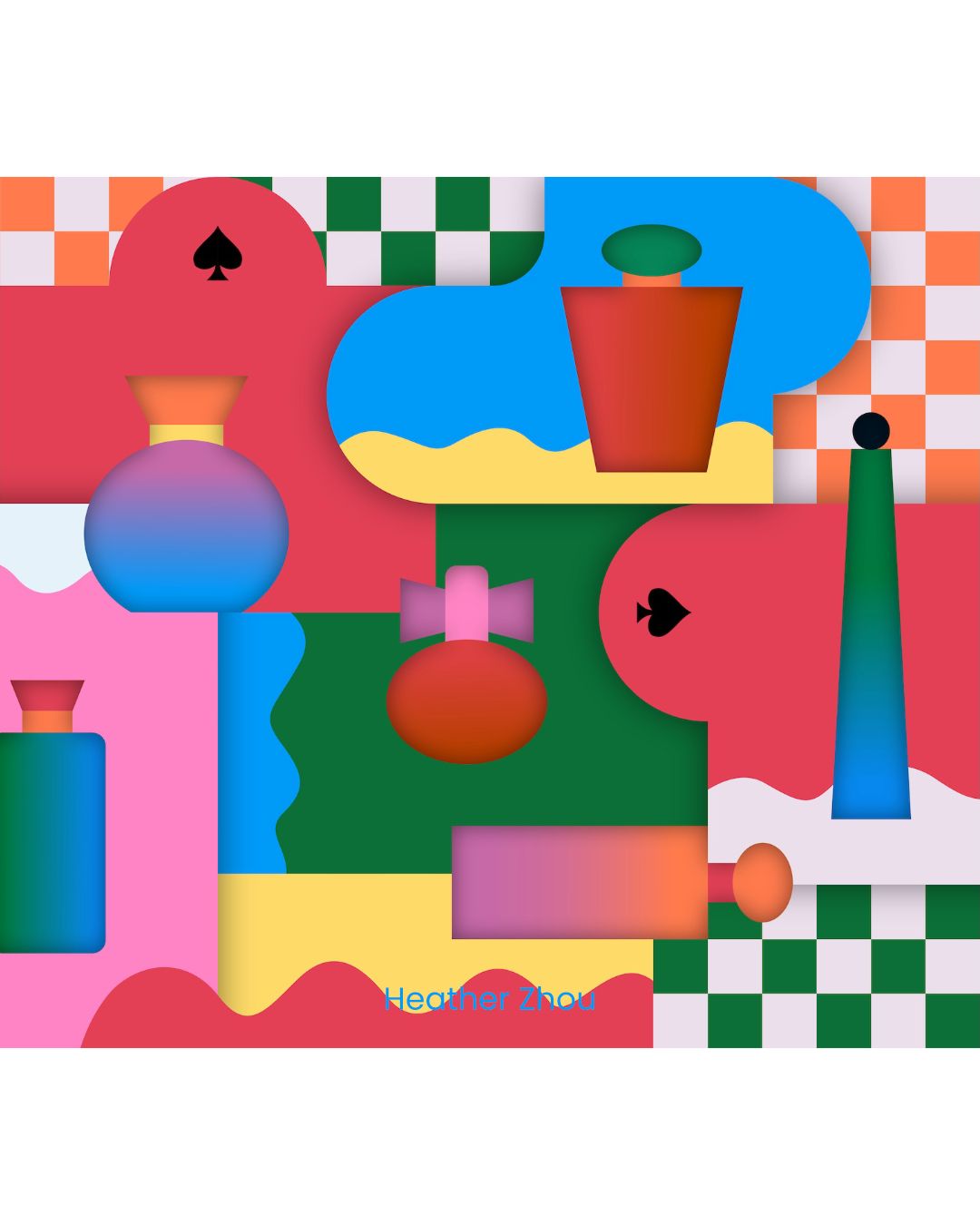 Perfume bottles in a surreal scene ♠️
#fragrance #graphicart #setdesign #fashion #surrealism