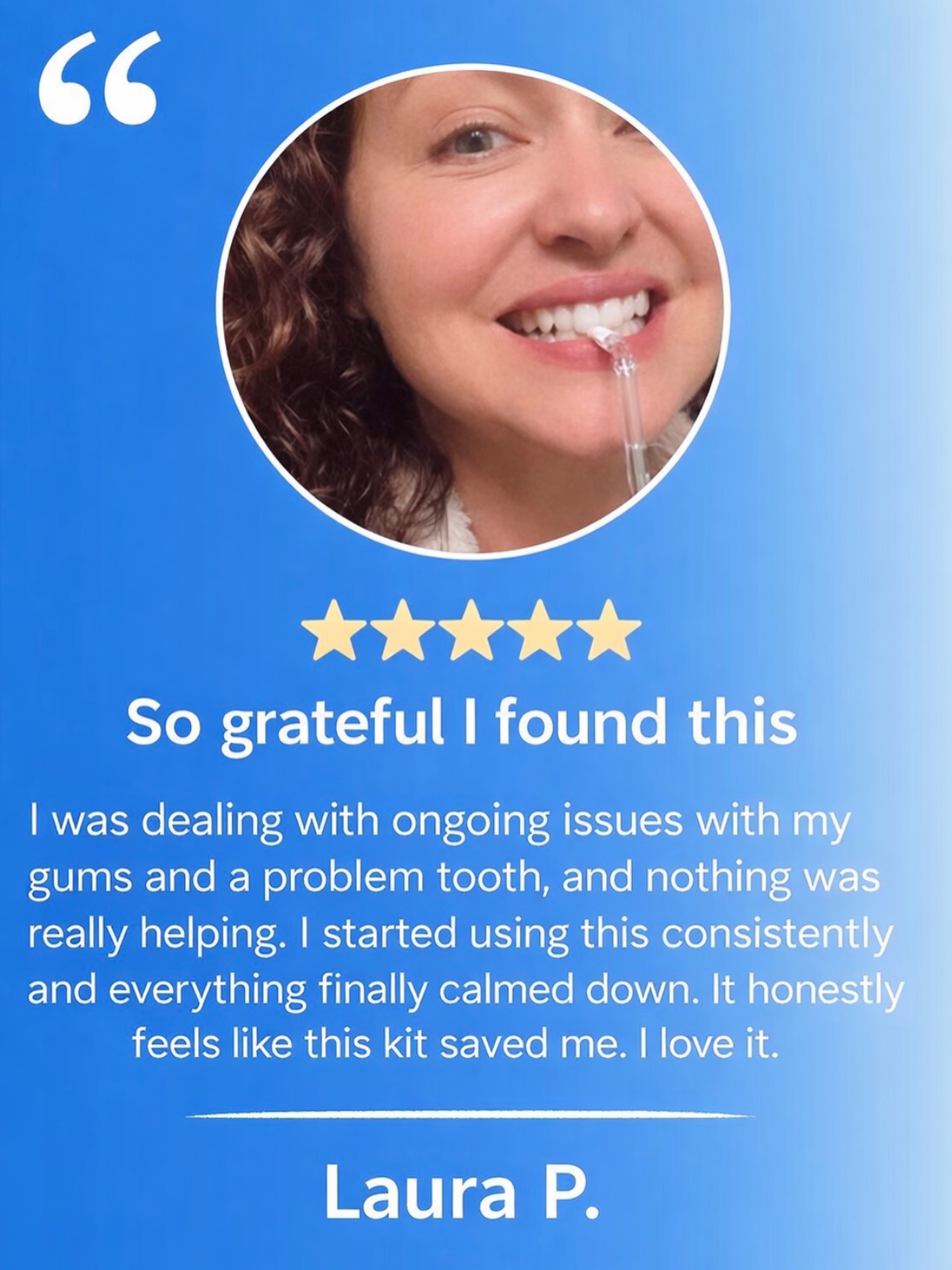 “So grateful I found this.”
If you’ve been dealing with ongoing gum issues or a problem tooth…
you know how frustrating it can be.
Trying everything
Spending money
And still not getting real relief
This is why more people are turning to ozone.
It helps support the environment in your mouth —
where healing actually begins.
✨ Calms irritation
✨ Targets harmful bacteria
✨ Supports natural healing
Consistent use. Real results.
At home.
🔗 Link in bio to explore the Dental Ozone Kit
#testimonial #gumhealth #toothpainrelief #ozonetherapy #dentalhealth