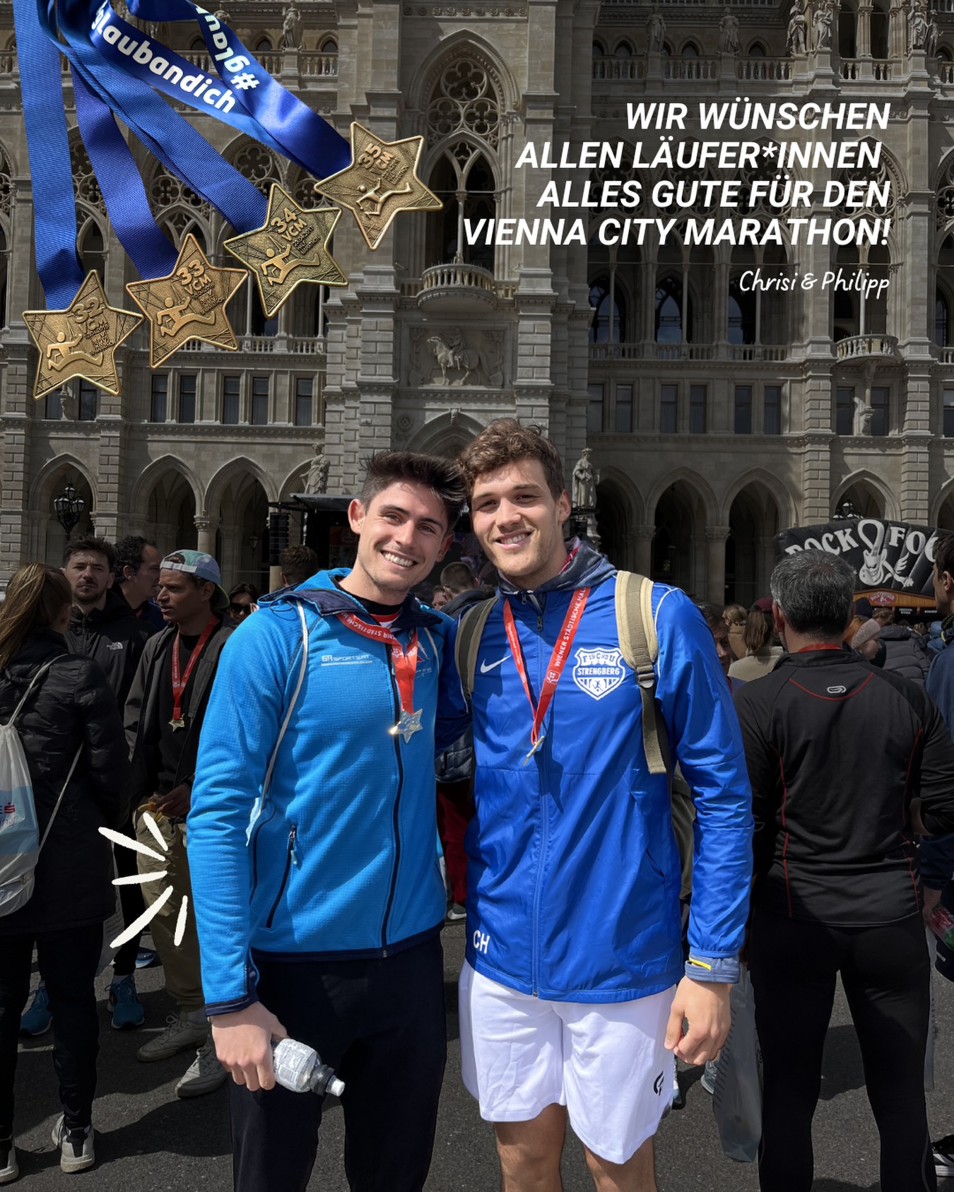 Endlich VCM Wochenende ⚡️🚀🏃🏽♂️ — Wir wünschen allen Läufer*innen alles Gute und vor allem schnelle Beine!
#pacemaker #viennacitymarathon #vcm2026
