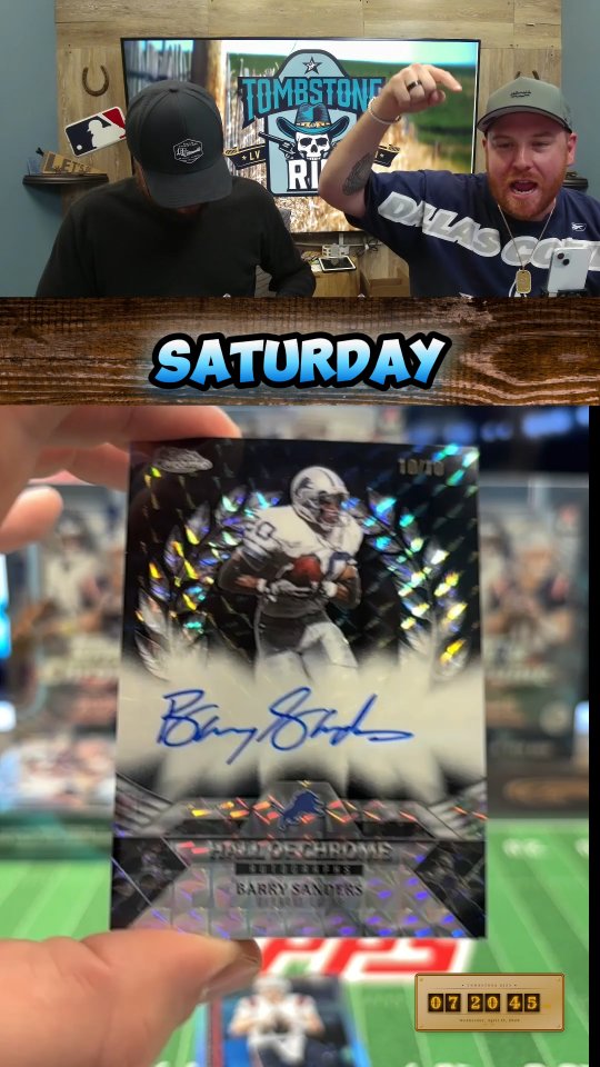 Hey @barrysanders we just can't help ourselves already pulling nukes before Saturday. It's a hard habit to break. I've been peeking at my presents on Christmas Eve for a long time. See you tomorrow!!