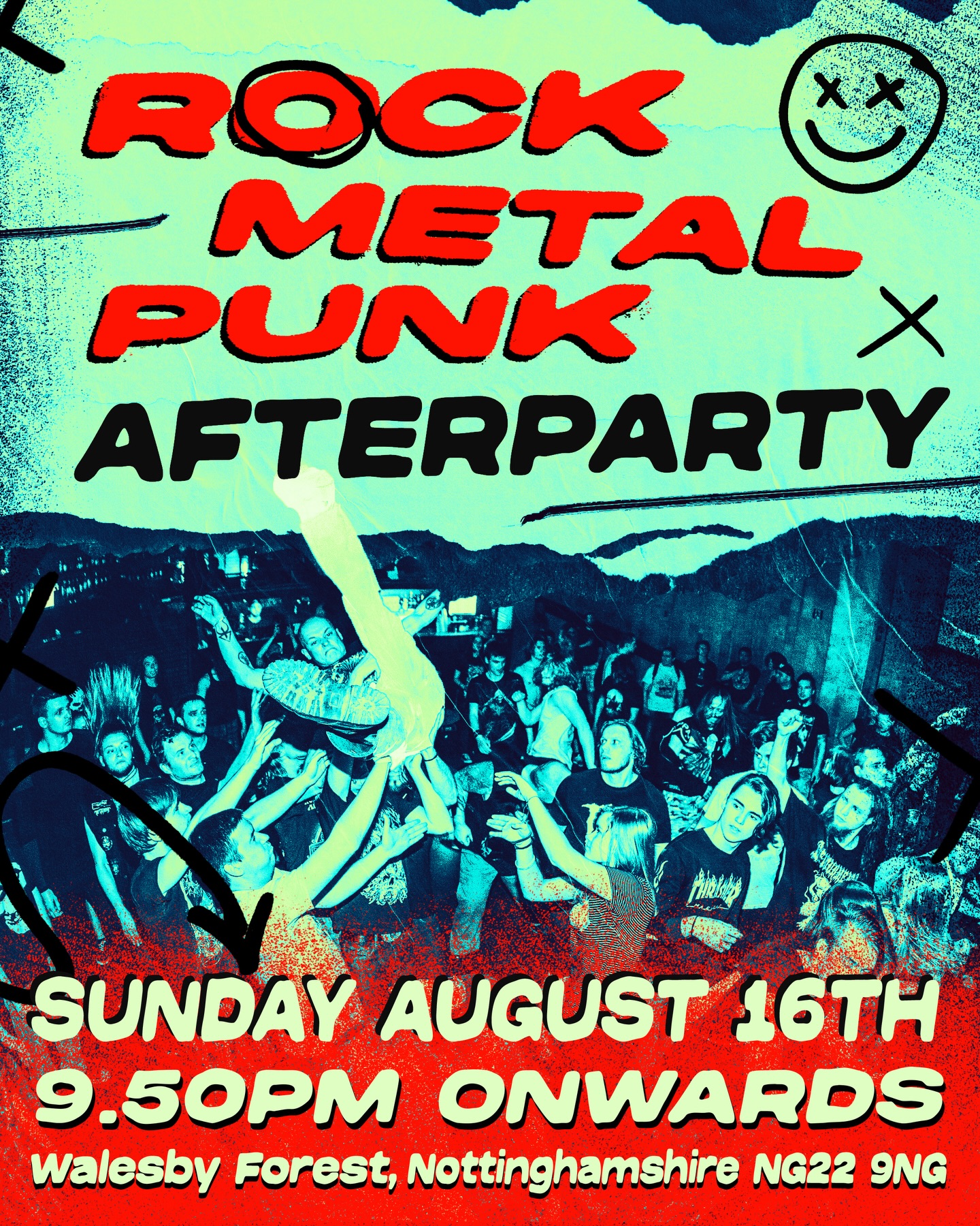 Final afterparty announced 🤘 The Rock/Metal/Punk afterparty on the Sunday of VCO 2026 🕺🏽 See you there!
🎫 All tickets available from the link in our bio - Festival Tickets, Glamping, Tent Hire, On-Site Activity Pass, Coach Travel & Spa!