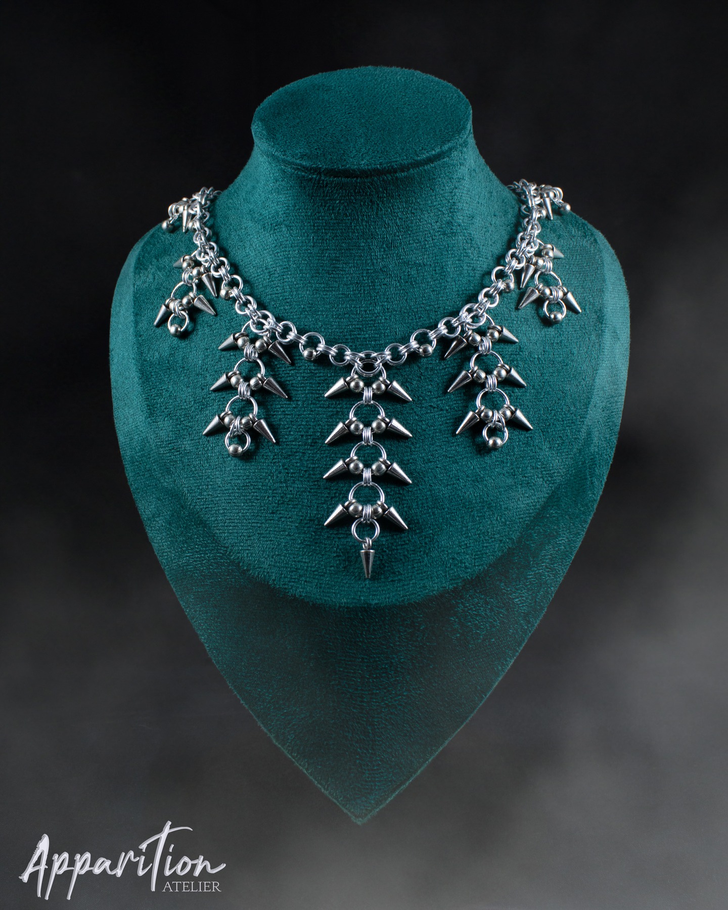 ⚔️ Stellar Chainmaille Necklace
⛓ R480
Available now at www.apparition.co.za
#apparitionatelier #handcrafted #modernmedieval #chainmaille #jewellery