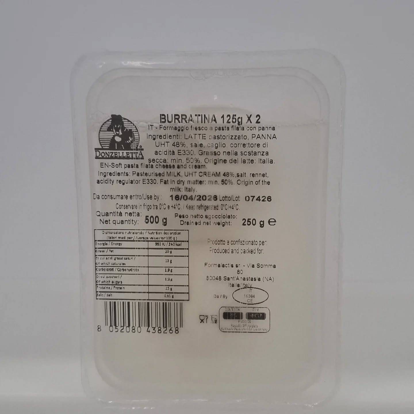 You can use it to:
* level up your salads
* make your pasta extra cheesy and gooey
* create a truly indulgent sandwich
* top your pizza for a luxury Margherita
But honestly, it’s amazing on its own too.
Our Burrata
Fresh from Italy every week
You can find it here with us at Amato