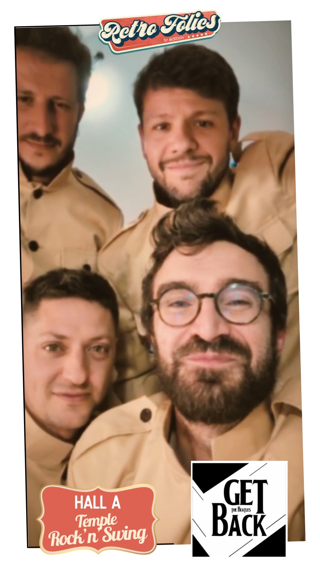 En concert à 19h le samedi 27 juin 2026 - Grande Scène Hall A
🎸 Revivez la folie Beatles ! 🇬🇧
Avec @getthebeatlesback
👉 Les plus grands classiques en live
✨ Une expérience immersive unique
📅 27 & 28 juin 2026 |📍AINTEREXPO – Bourg-en-Bresse
Faites partie de l’aventure Retro Folies 2026
Préventes sur 🎫 festival-retrofolies.com
@belka.musique
#RetroFolies #RetroFolies2026 #Ainterexpo #BourgenBresse #Vintage #Concerts #ConcertBeatles #Beatles #rock #60s #années60 #GettheBeatlesBack