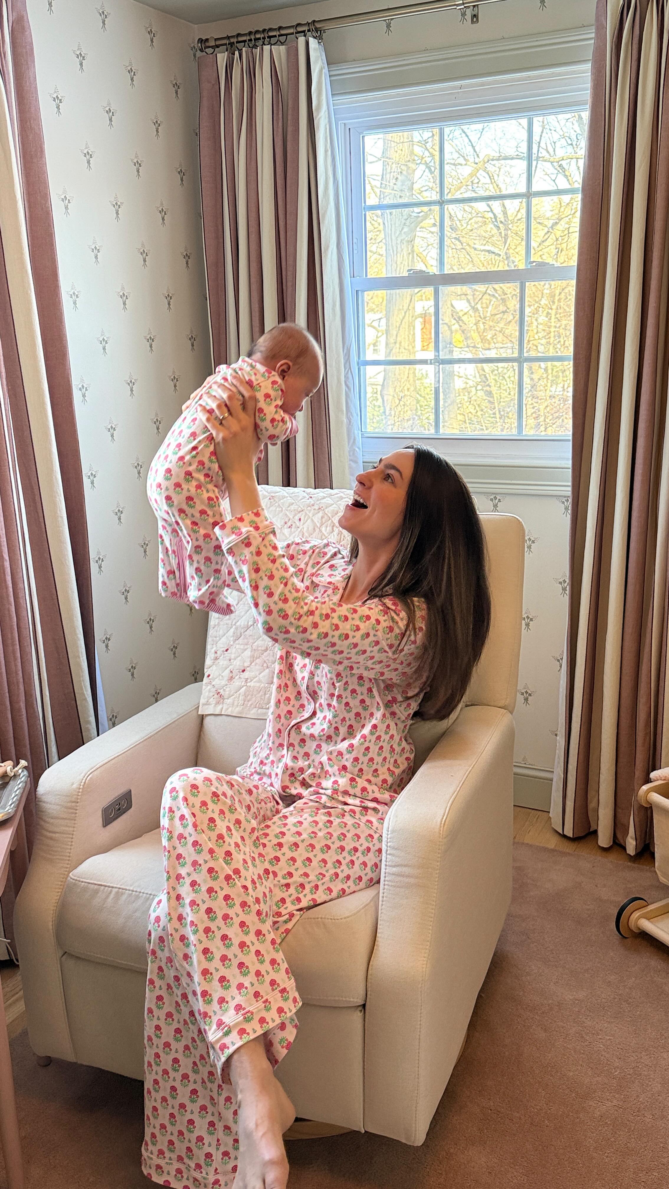 Matching with my girl 🤍
Rosie + I have been living in these lately! The softest 100% Pima cotton (feels like butter) and the sweetest hand-drawn prints from @joystreet
There’s truly nothing better than slow mornings and waking her up to realize we’re matching 🥹💘