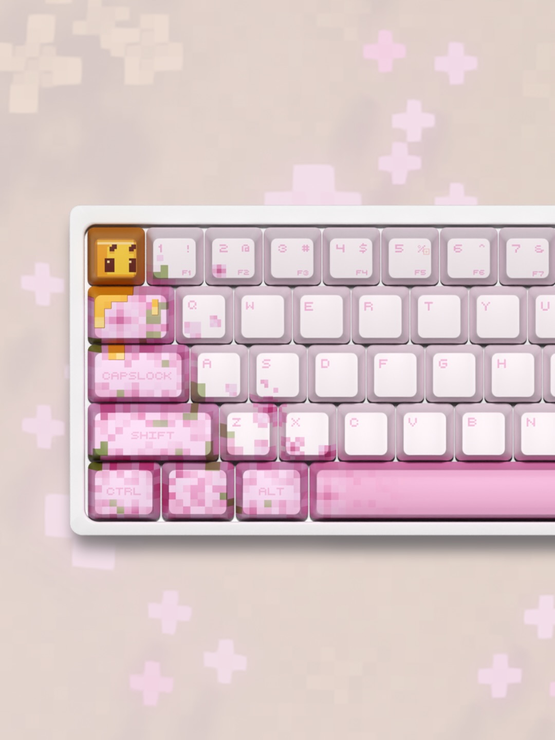 A closer look at the new Cherry Blossom keyboard design 🌸 Perfect for a cute pink setup! 🎀🩷
Minuko x KOWA: Cherry Blossom Edition.
@kowa.gamingstudio
#setupgaming #pinksetup #keycaps #cutekeyboard #cherryblossom