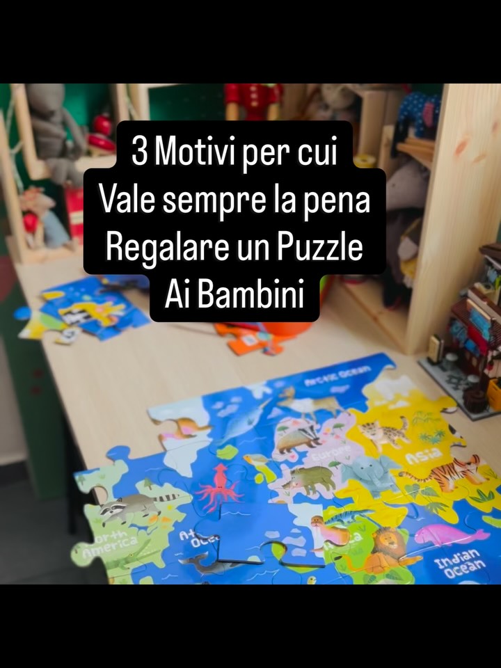 All’inizio sembra difficile. Guardano tutti quei pezzi…
e non sanno da dove partire. Poi succede qualcosa.
Ne prendono uno.
Poi un altro.
Poi iniziano a riconoscere forme, colori, piccoli dettagli.
E piano piano… costruiscono.
Un #puzzle non è solo un gioco.
È uno spazio in cui:
possono rallentare
concentrarsi
sbagliare senza fretta
provare ancora
E quando lo finiscono, non serve dire niente.
Si vede da come lo guardano.
È una soddisfazione tutta loro. 🧩 E tu…li hai mai osservati quando li compongono?
#magoriumgiocattoli #giocare #giocarepercrescere #impararegiocando