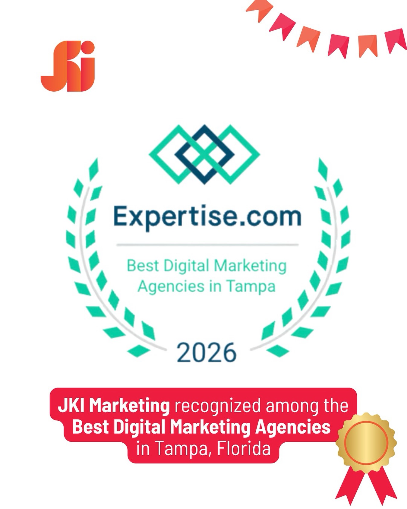 JKI Marketing Named Among the Best Marketing Agencies in Tampa Bay for 2026
JKI Marketing has been recognized as one of the Best Digital Marketing Agencies in Tampa Bay, Florida, based on consistent client results, strong reputation, and long-term performance
This recognition reflects more than visibility.
It reflects outcomes.
What drives results:
• SEO and AI (GEO) optimization for real search visibility
• Websites built to convert traffic into clients
• Clear brand positioning and messaging
• Marketing systems that align SEO, content, and social media
Most businesses are not lacking effort.
They are lacking structure.
At JKI Marketing, we focus on building marketing systems that drive consistent growth, visibility, and demand.
If your marketing feels active but not effective, the issue is usually not effort.
It is structure.
#tampabaymarketing #digitalmarketing #seo #growthmarketing #jkimarketing