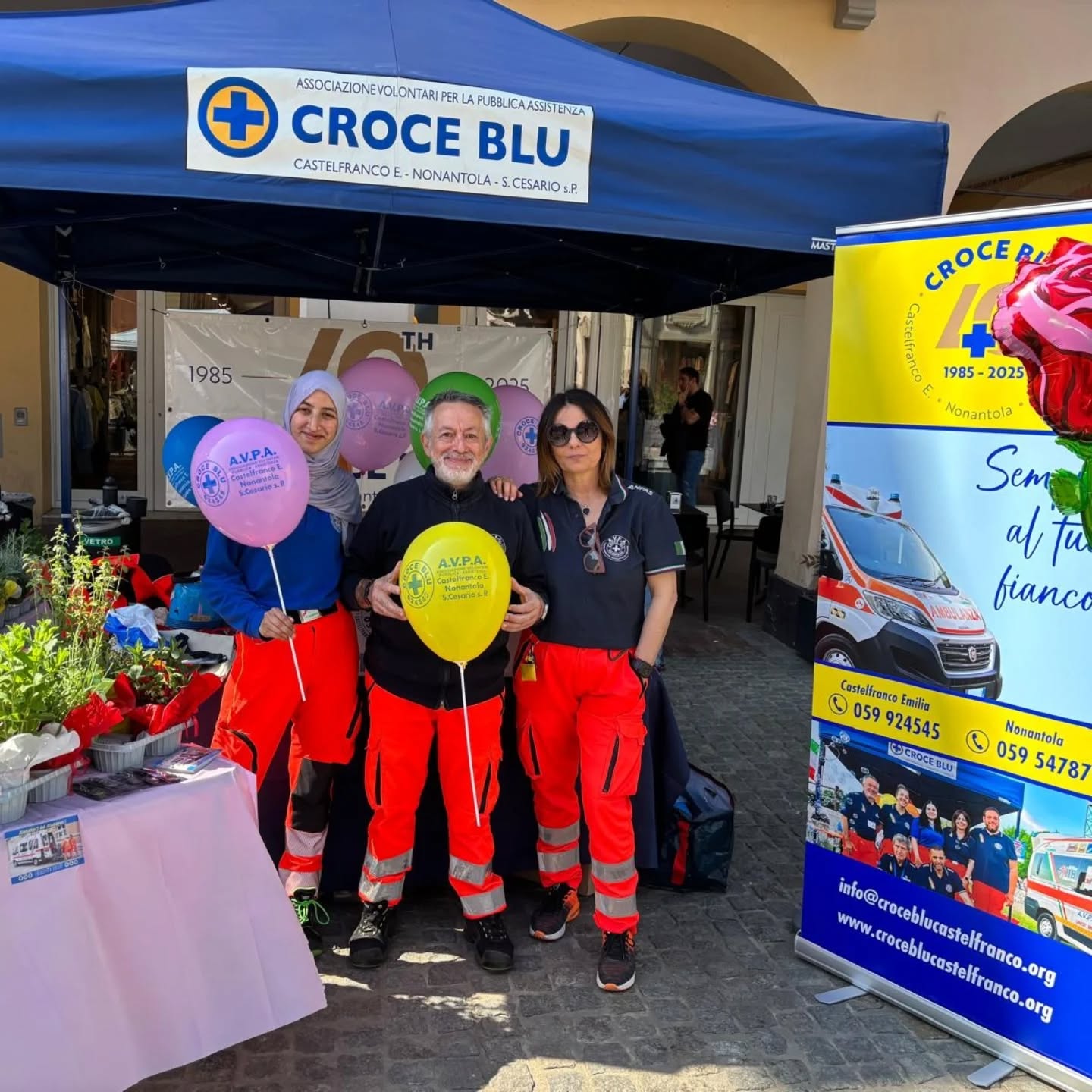 Oggi e domani saremo alla #festadiprimavera a Castelfranco Emilia
#croceblucastelfranco #gruppogiovanicroceblucfe #castelfrancoemilia