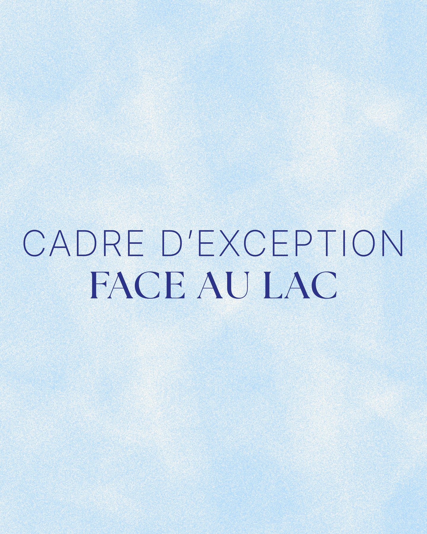Cadre d’exception face au lac…
Un instant privilégié au Belvédère ✨