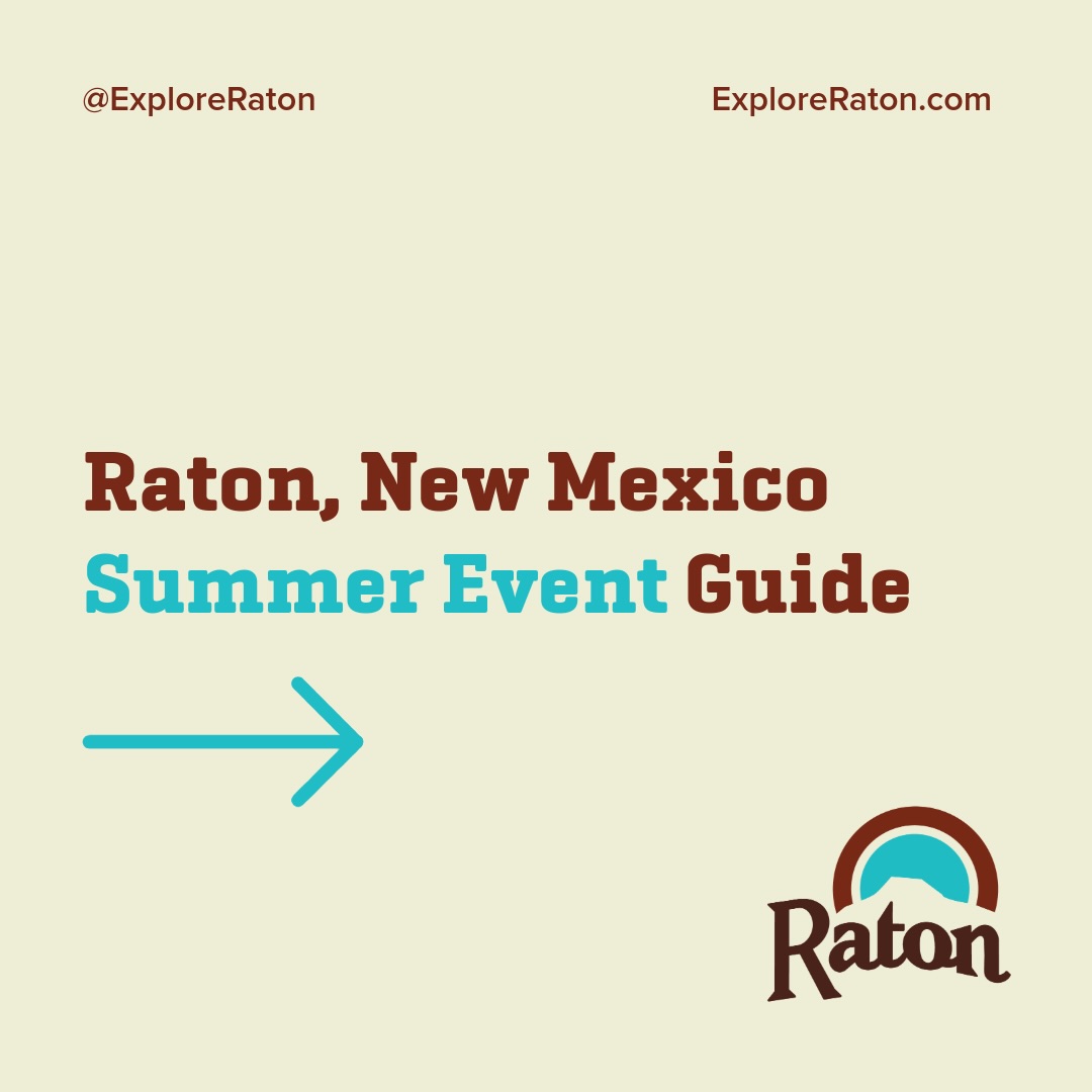Raton is YOUR PASS TO an epic summer!☀️
Ready to make the most of the sunshine? We’ve put together a list of the must-attend events in Raton this summer!⛰️
Visit ExploreRaton.com/Events to learn more!
#NewMexicoTrue #NewMexico #RatonNM #ExploreRaton #RatonNewMexico