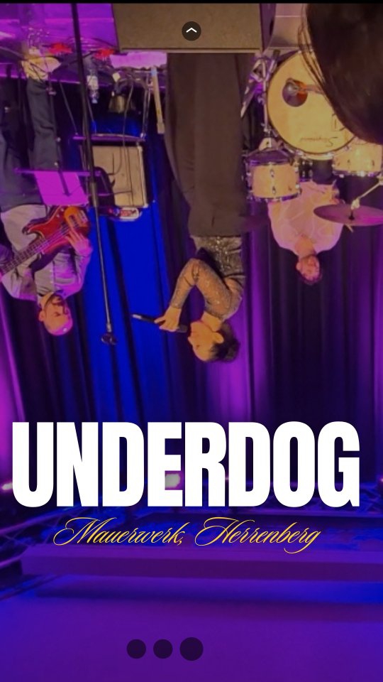 UNDERDOG
Eines meiner All-Time-Favourite Songs.
Und ein Wunsch auf der persönlichen Setliste des Gastgebers dieses wunderbaren Abend im März im Mauerwerk in Herrenberg.
Nein, das ist nicht von mir sondern eine Hommage an meine Coverband Zeiten.
Aber vielleicht hilft es euch dabei, von hier aus ins Wochenende zu grooven.
Yeah.
Hier wird es auch musikalisch.
Mehr davon morgen.
Das nächste Highlight steht vor der Türe...
#underdog #liveinconcert #michaelakuti #mauerwerk #martinjohnsontrifft