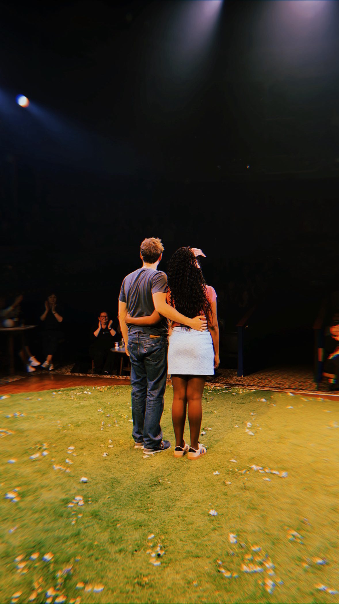 “Nothing that you love is promised forever, you never get more than this one day.”
What is it the Scots say? You have to see @onedaymusicaluk at least once in your life so you recognise heaven when you get there! Unfortunately for everyone that has just been inspired to book a ticket, I’m afraid the show closes tonight… in fact the final show is probably wrapping up as I write this.
My heart is so heavy - I wish I could be sat on that stage right now - but I am also very grateful I took the initiative and booked tickets to see this show when I did. I’m grateful I fell in love with it. Grateful I know how special it is. Grateful I’ll be able to say “told you so!” when it gets that West End transfer I’ve been manifesting and all of you fall in love with it too.
As the self-proclaimed first audience member to accidentally cosplay as the fake Arthur’s Seat grass, I can say with some authority that this show truly is the dogs bollocks! And if this is the last we ever see of it, I will count myself as one of the lucky few who will recognise heaven when my time finally comes.
#onedaymusical #oneday #musicaltheatre #curtaincall #jamiemuscato