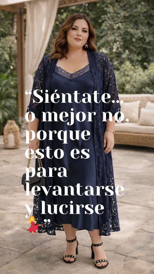 Hoy te traigo algo que vas a querer YA 😍
Nuestros nuevos vestidos lenceros de satén son puro amor: suaves, elegantes y pensados en ti, si si ✨
Y lo mejor… combinados con nuestras chaquetas de encaje crean un look irresistible, perfecto para cualquier plan 💋
👀 Estate MUY atenta porque mañana las subimos aquí a Instagram… y vuelan
Porque la moda bonita también es para todas las tallas 💖
#auracoleccioncurvy #vestidoslenceros #modacurvy
#tiendaonlinecurvy #mujercurvy