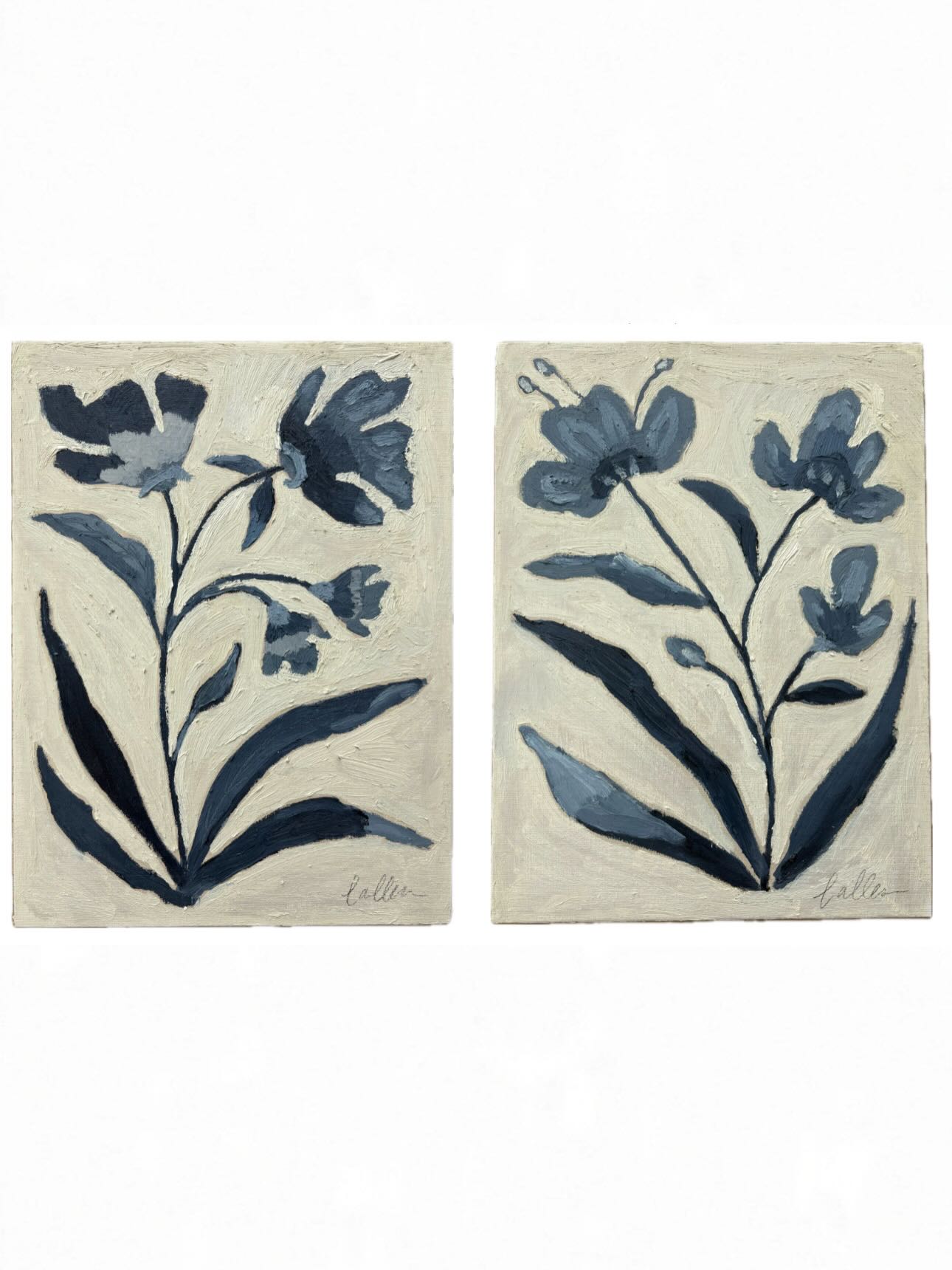 SOLD
Belles in Blue I and II
9" x 12" each
Oil on canvas panels
Dm for info
#art #botanical #floral #floralart flowers
