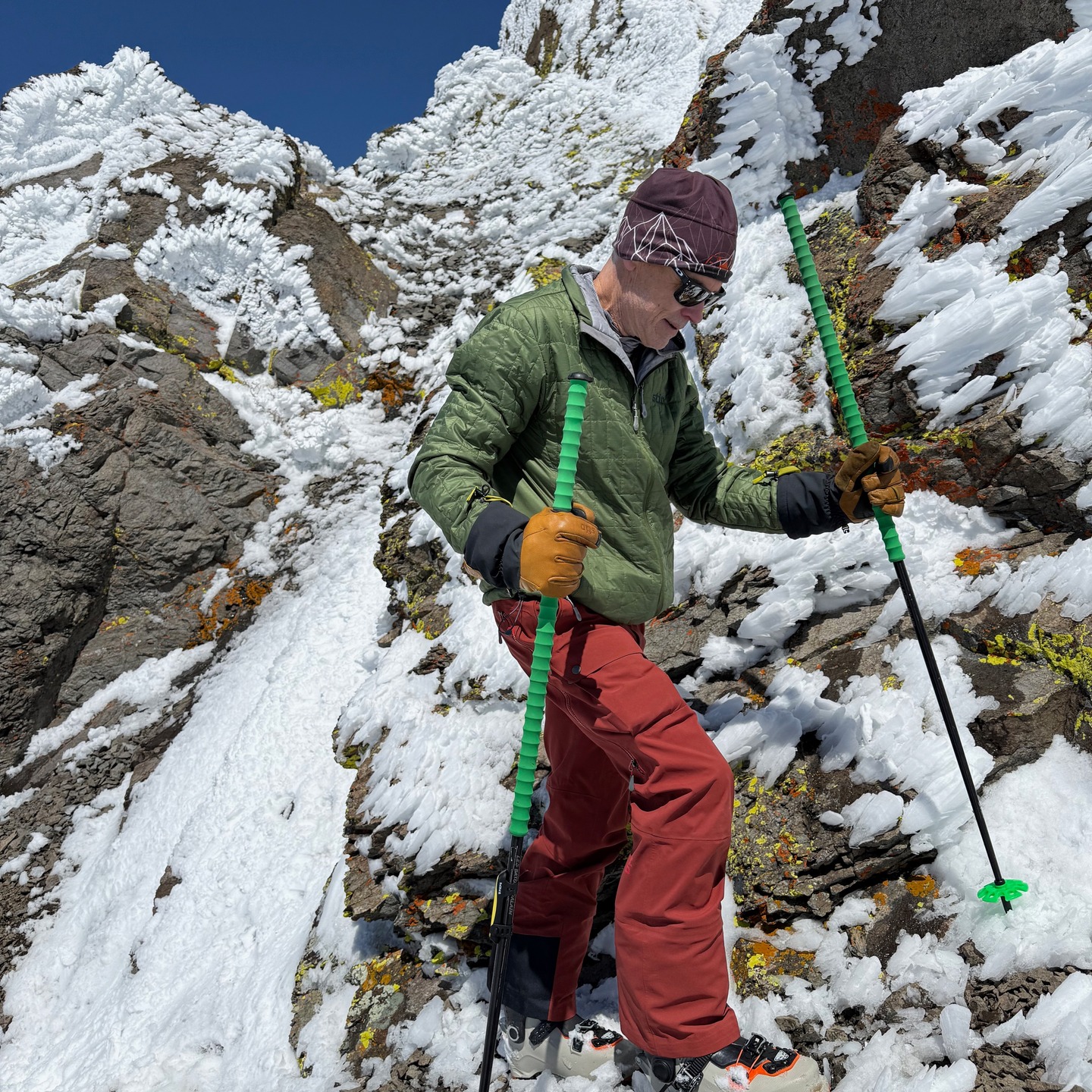 Just a little more Winter. Rime Ice galore yesterday on Roundtop Mountain.
And yep, Stio Sales time again. Today and tomorrow get 30% off by using code S2630-NEY.
Me? Yeah, I'm wearing Stio Azura jacket(synthetic fill for wet adventures), Environ ski pants and even Stio gloves.
@stio #stioaffiliate #lettheoutsidein #earnyourturns #tahoebackcountry #backcountryskiing #carsonpass