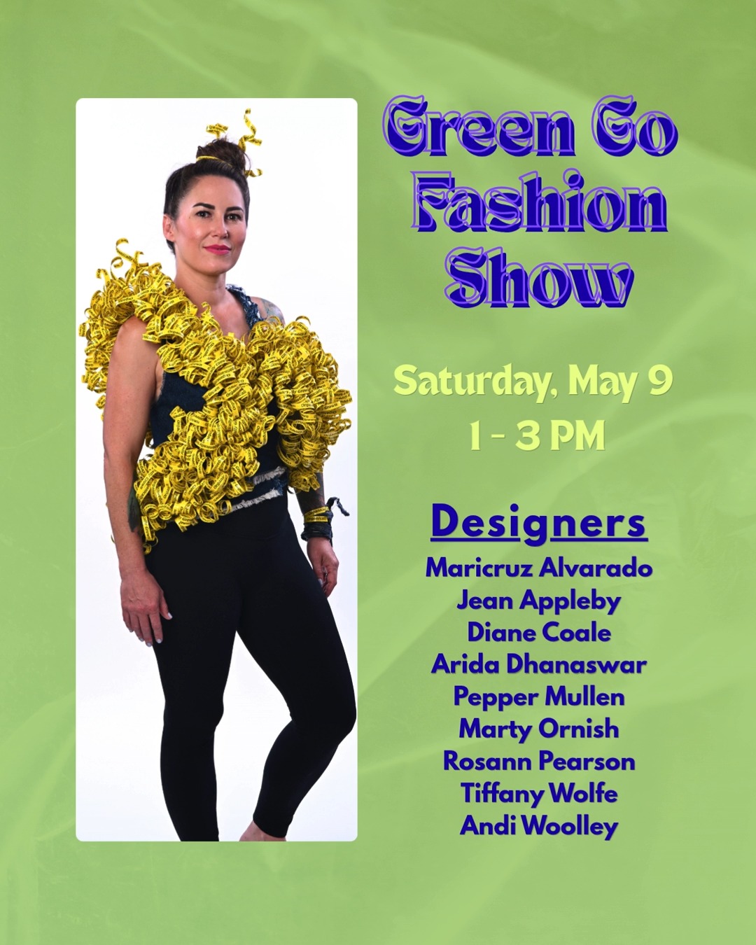 Mother's Day weekend is sooner than you think! Treat your loved ones to our first Green Go fashion show! Led by San Diego County Arts and Culture Commissioner, Renée Richetts, nine designers have crafted pieces that celebrate sustainability.
Doors open at 1 pm; the show begins at 2 pm.
Tickets are $50. Seating is limited, so get yours today (link in bio). Friends members get priority seating!
@marichina5 @coadiane @stitchnhold @pepper.mullen @tiffanyawolfe @zndrez
#discoverinspirecreate #fashionshow #sustainablefashion #greenfashion #localevents
