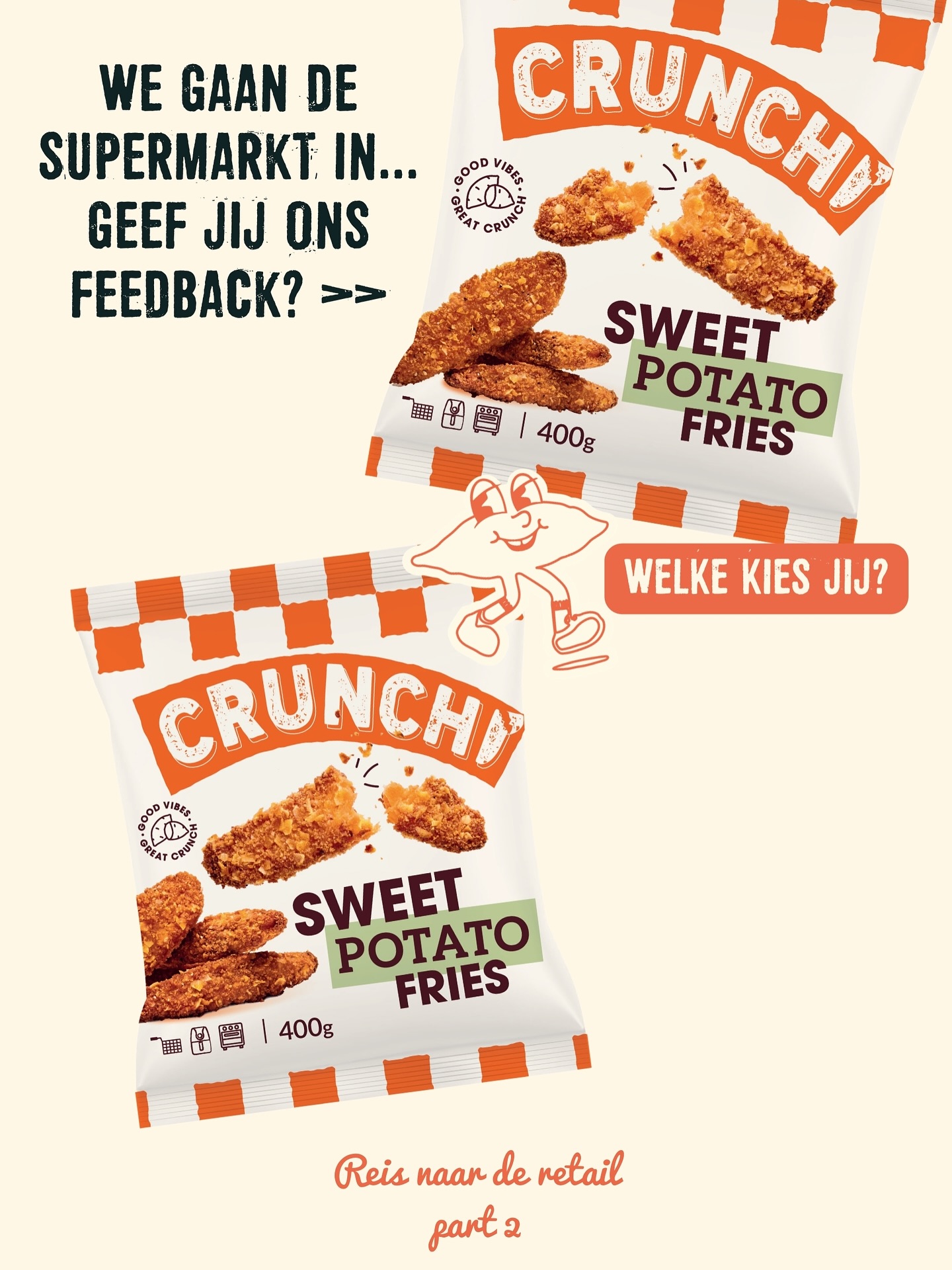 Help jij ons de mooiste verpakking voor de retail te kiezen? 💃