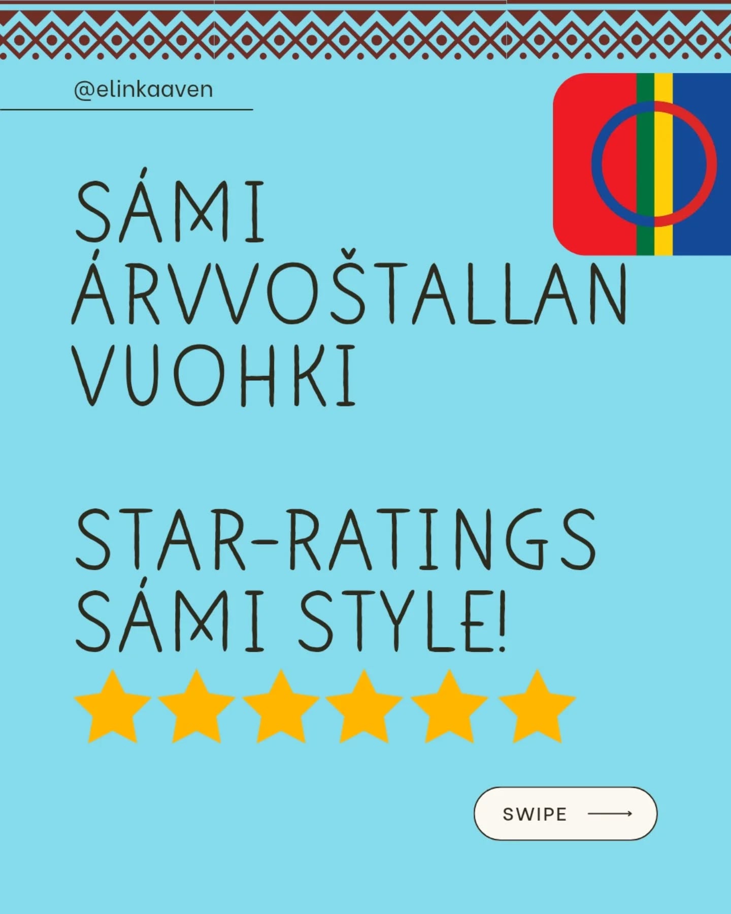 According to Ánde Somby @som6an
Leat go ovttaoaivilis? Do you agree? 🤪😂👍😂🤩
#sápmi #Indigenous #values