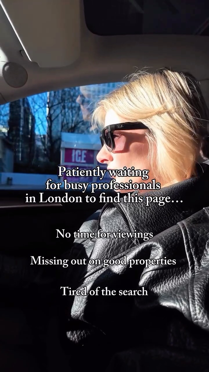 Patiently waiting… but also working.
If you’re a busy professional trying to find a place in London but don’t have the time to scroll listings, book viewings and deal with agents all day — that’s exactly where I come in.
I find the right properties, organise everything, and help you secure the one you actually want.
If that sounds like you, feel free to get in touch.
#propertyfinder #ahandwithproperty #propertysourcing #corporate #canarywharf