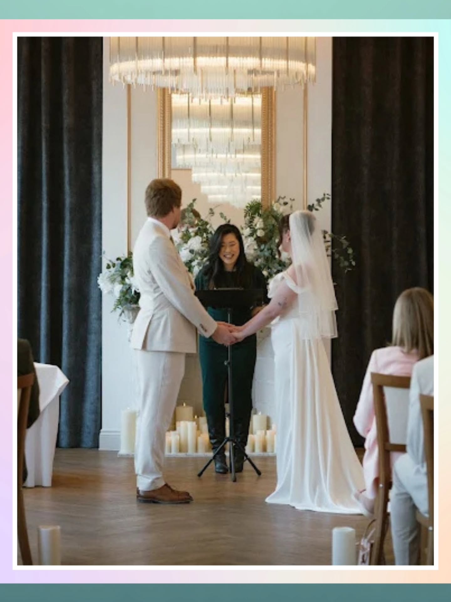 Katie & Calum got married with a beautifully personal ceremony at @theexchangeglasgow exchanging vows and bringing tears of laughter and joy all round 🥹🥰
They kindly stopped by to leave a review:
"The thought of finding the right person to perform our ceremony was initially quite a daunting task. We wanted a ceremony that didn’t follow tradition and felt like us as a couple.
As soon as we first reached out to Tasha we knew we wanted her to be part of our day. She was warm and enthusiastic from the start and made us both feel so comfortable.
We were provided guidance at every point and our ceremony could not have been more perfect. Tasha captured our relationship and personalities beautifully and we got so many compliments on the ceremony.
We couldn’t recommend Tasha more and are so glad we chose her to be part of our day."
It was a pleasure to marry you, K&C - here's to you and a lifetime of happiness 🥂💕
Venue @theexchangeglasgow
Photog @laurengeorge.photography
Flowers @catkinstudio
Hair @augusthairbylori
MUA @fionapark.mua
Attire @viviennewestwood @rachelscottcouturebride @reiss