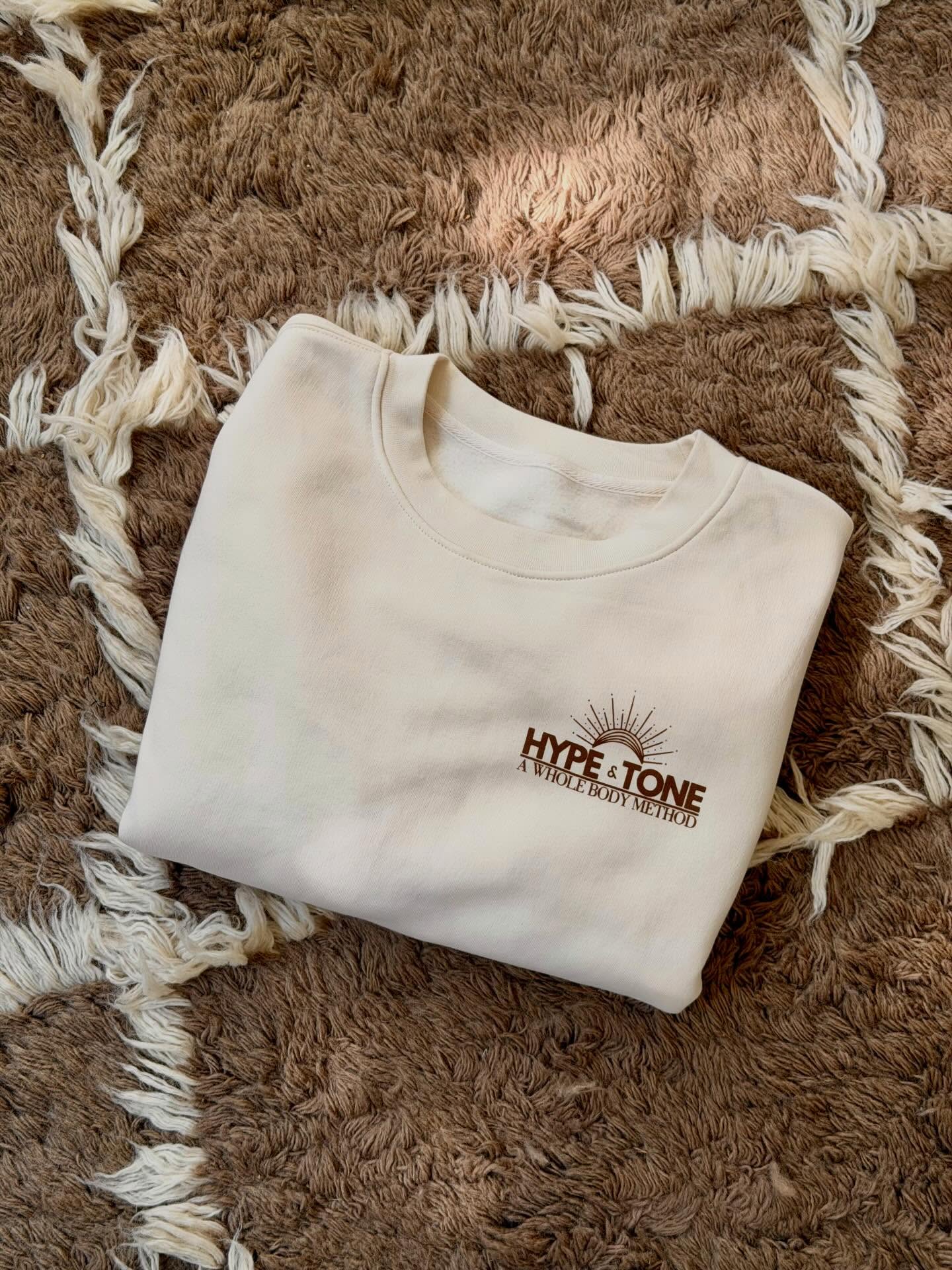 Meet the Hype & Tone Relax Crew! Cozy and cute with an oversized look. 🤎