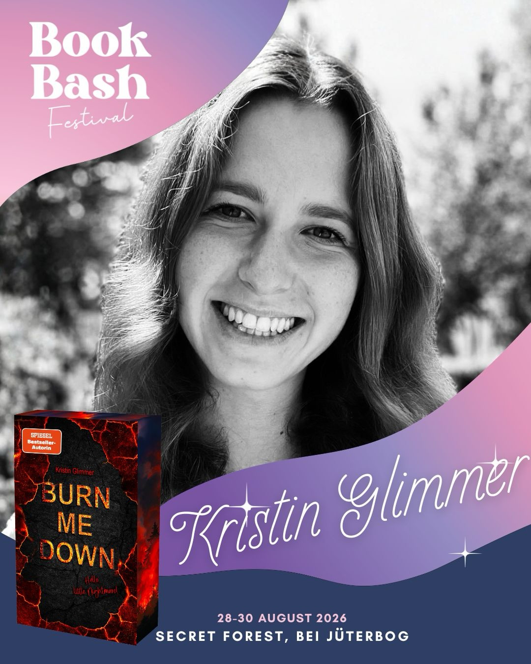 Ihr Buch erschien am 10.03. und ist bei @buchmaedchen_de mit exklusivem Farbschnitt erhältlich.
Wer schon vorm Festival in Stimmung kommen möchte, der kann hier mit einem Feuerkünstler auf Tuchfühlung gehen.
Das Buch könnt ihr außerdem bei Kindle unlimited lesen.
Ich bin schon sehr gespannt drauf. Wer ist dabei und liest mit?
#readtobookbash #bokbashfestival #kristinglimmer